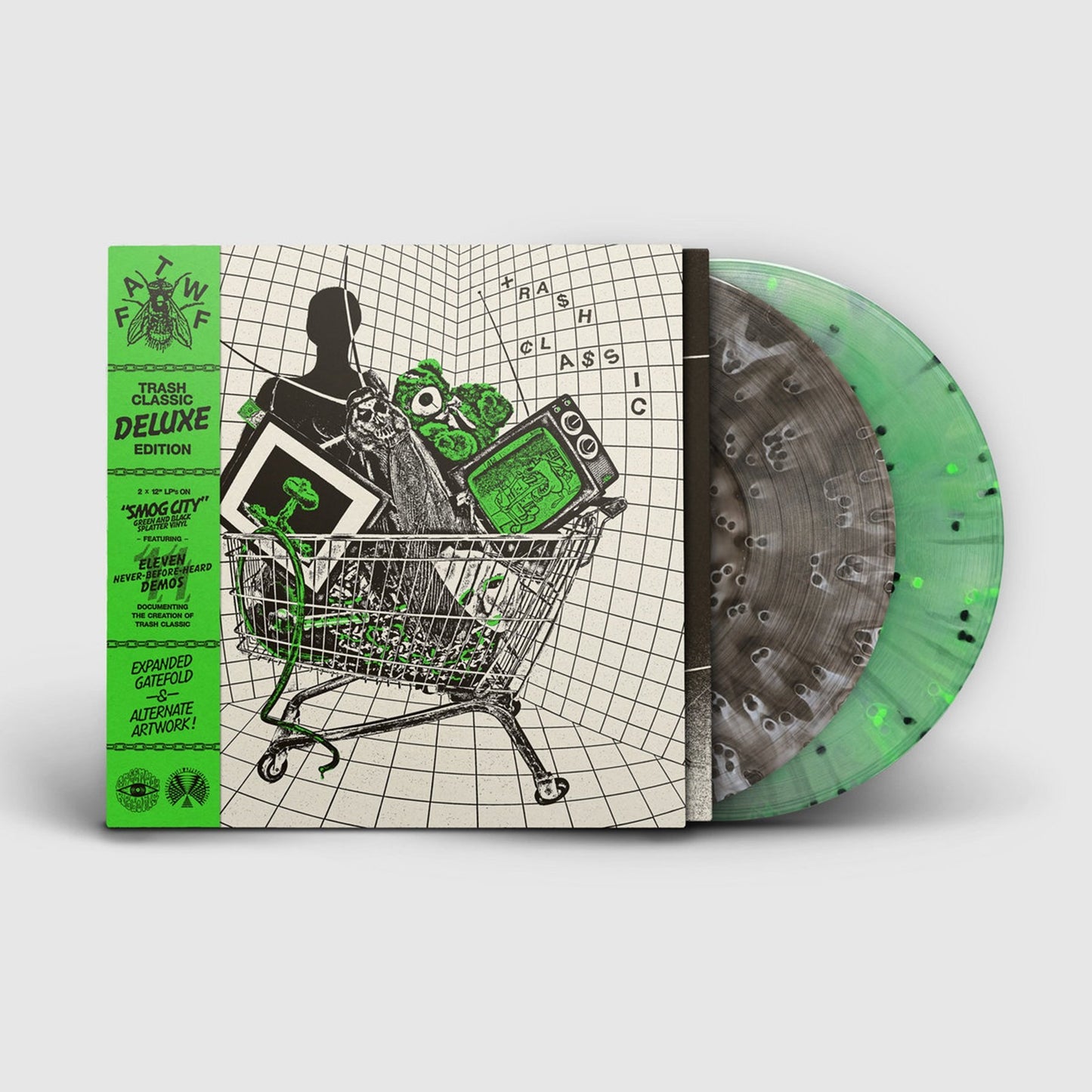 Smog City Splatter 2LP with New Cover + Obi Strip