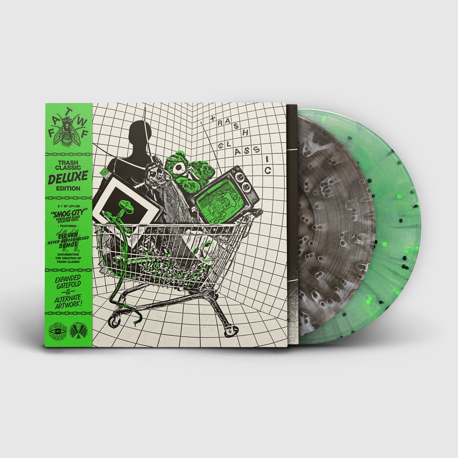 Smog City Splatter 2LP with New Cover + Obi Strip