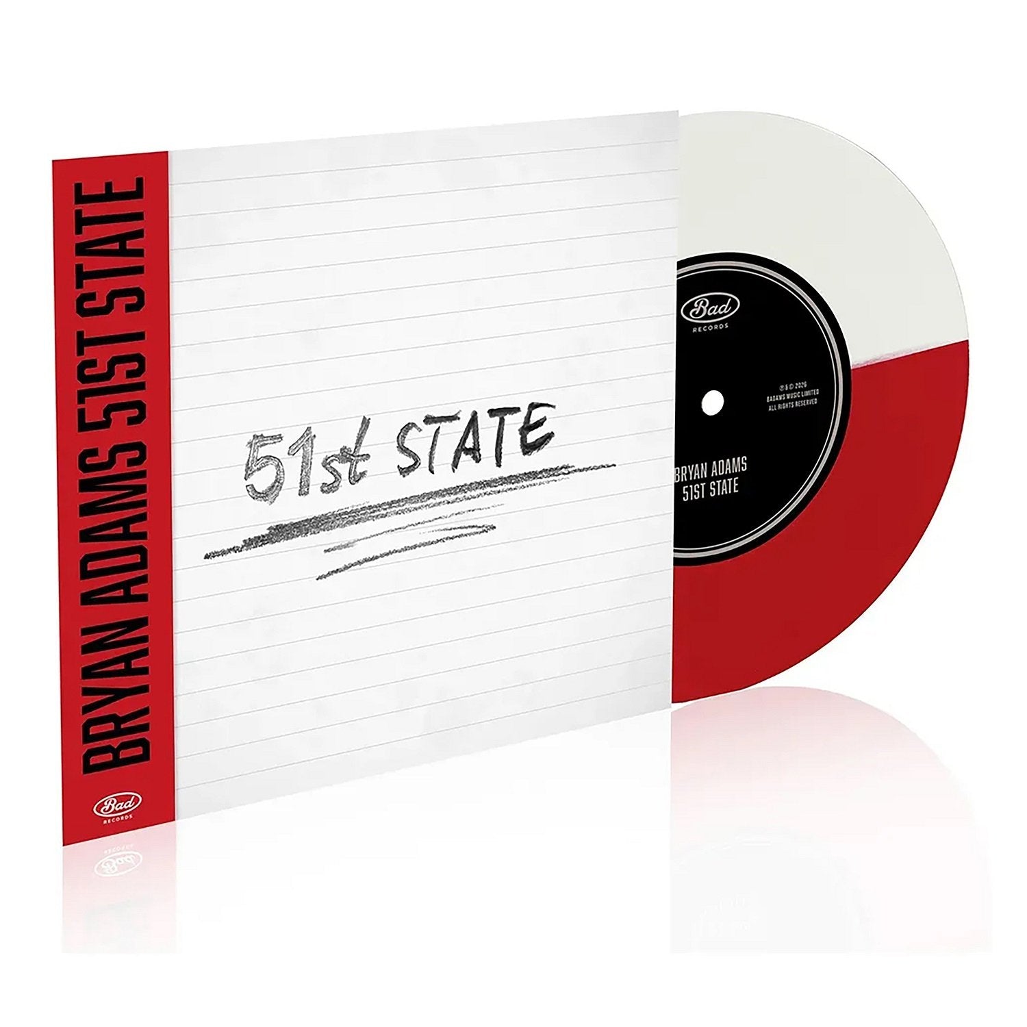 Red & White 7"