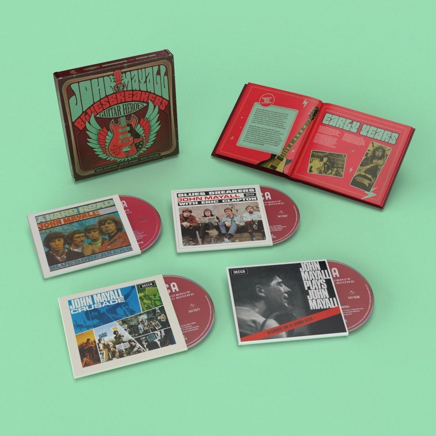 4CD Boxset + Hardcover Book