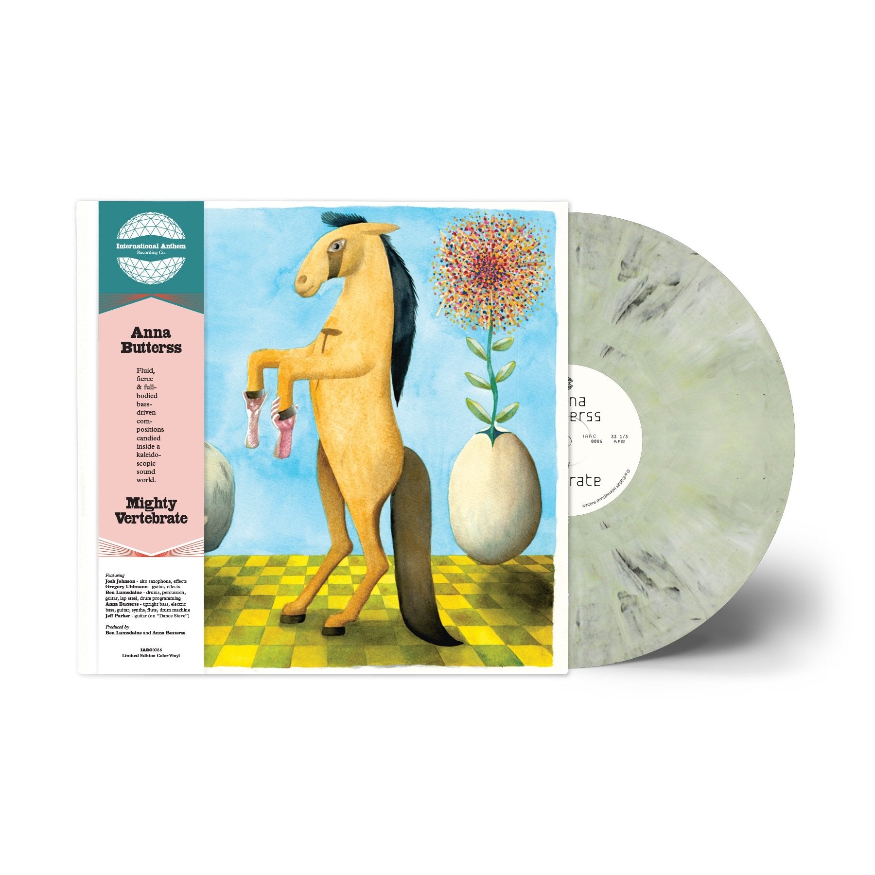 Green/Grey Marbled LP