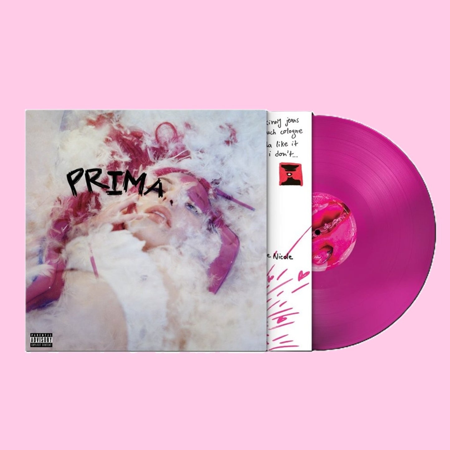 Berry Red LP with Alt Art