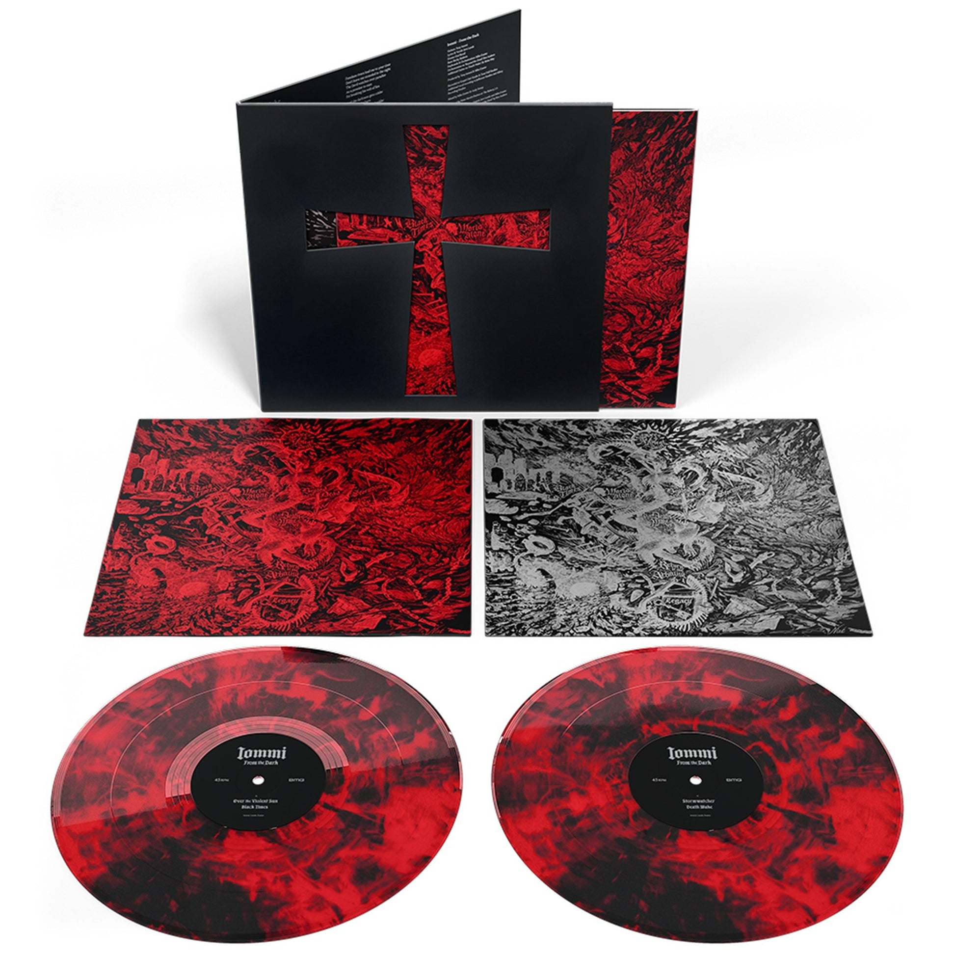 Red & Black Marble 2LP