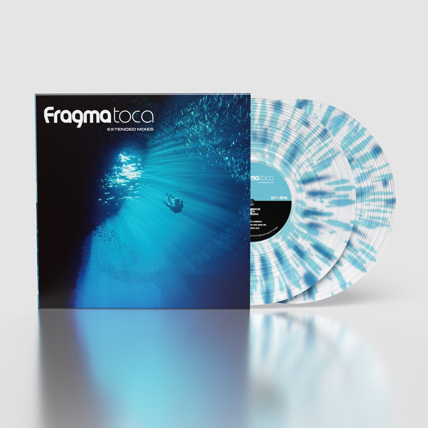 Blue & white Ocean' Splash 2LP