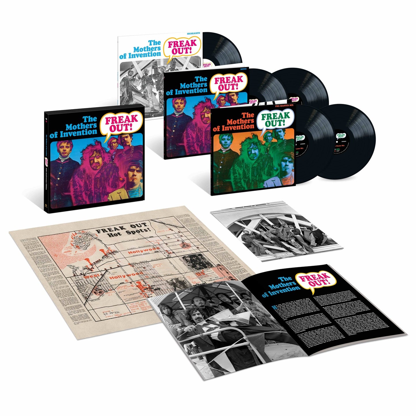 Boxset: 5LP + Litho Print + Map
