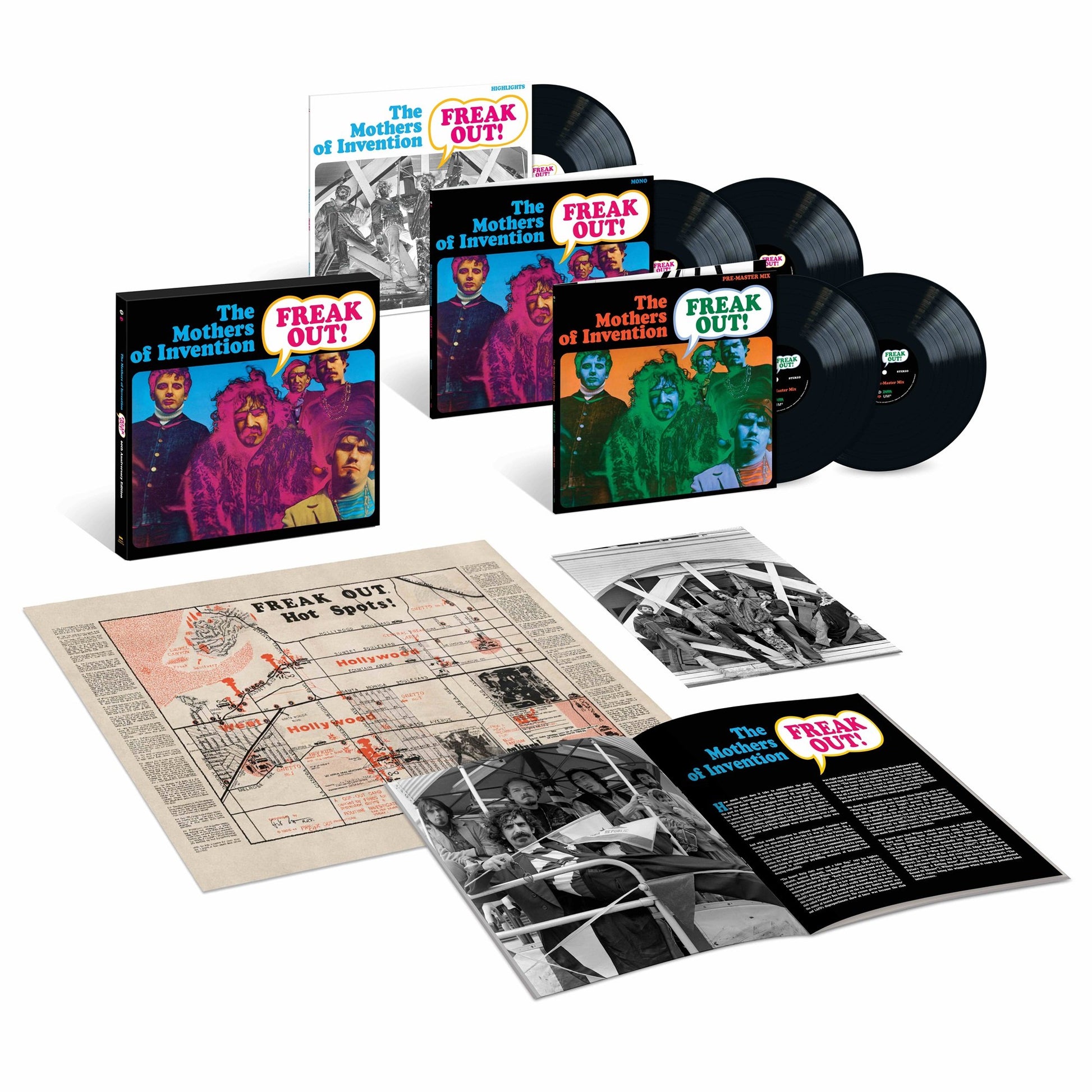Boxset: 5LP + Litho Print + Map