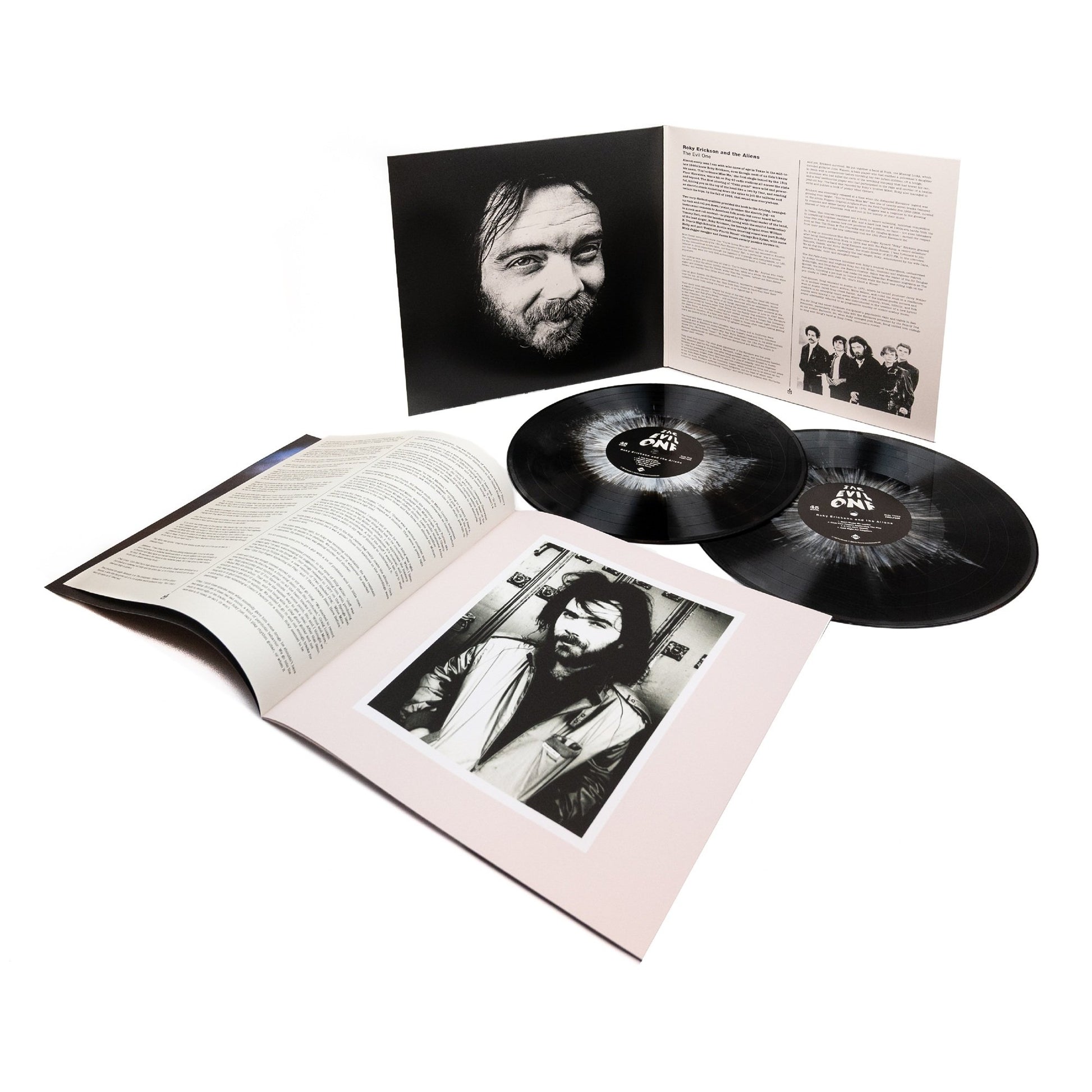 Black + White Splatter 2LP