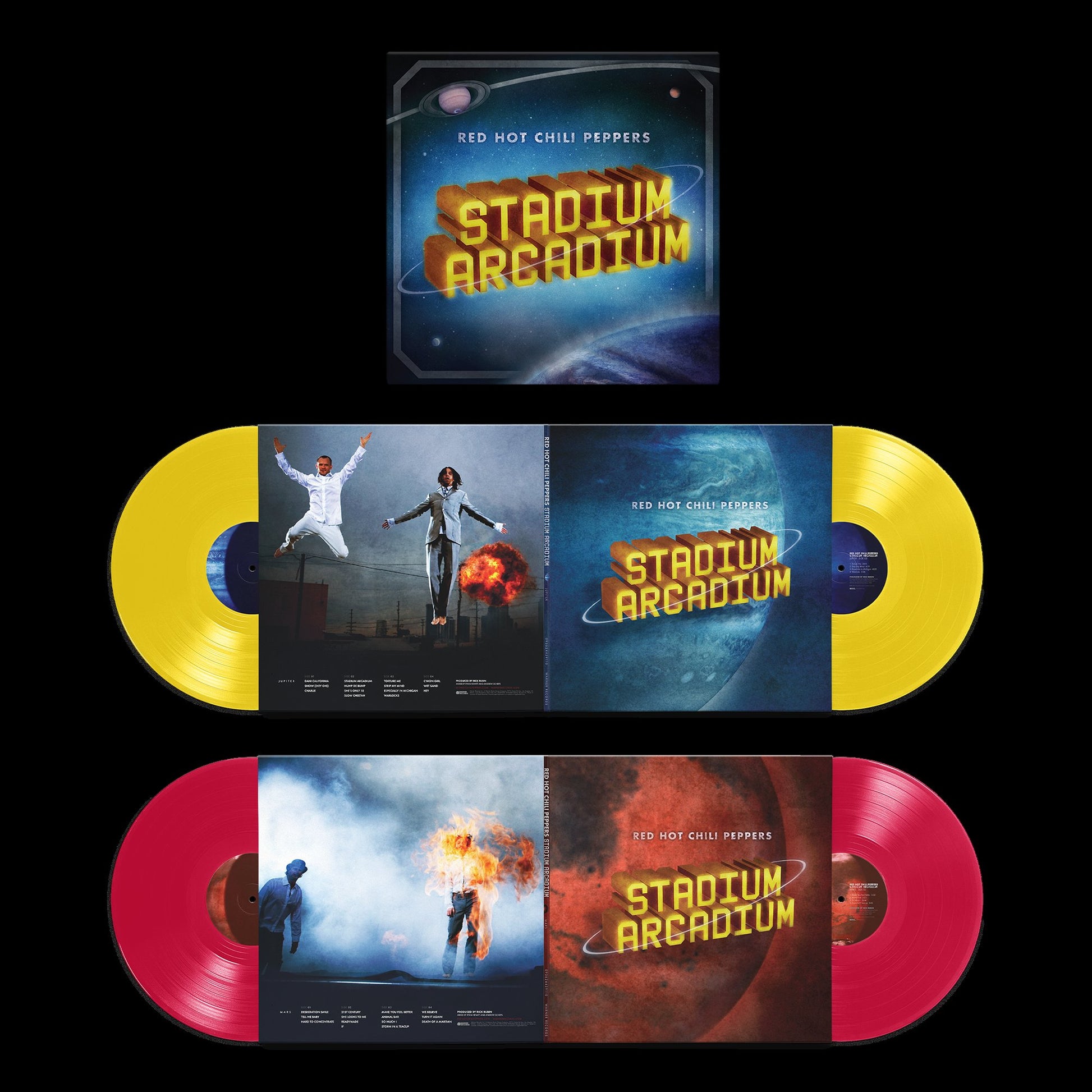 Canary Yellow & Apple Red 4LP