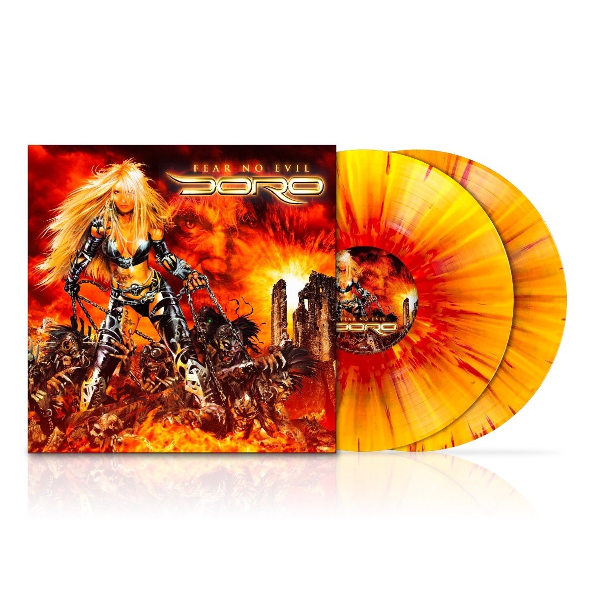 Yellow & Red Splatter 2LP