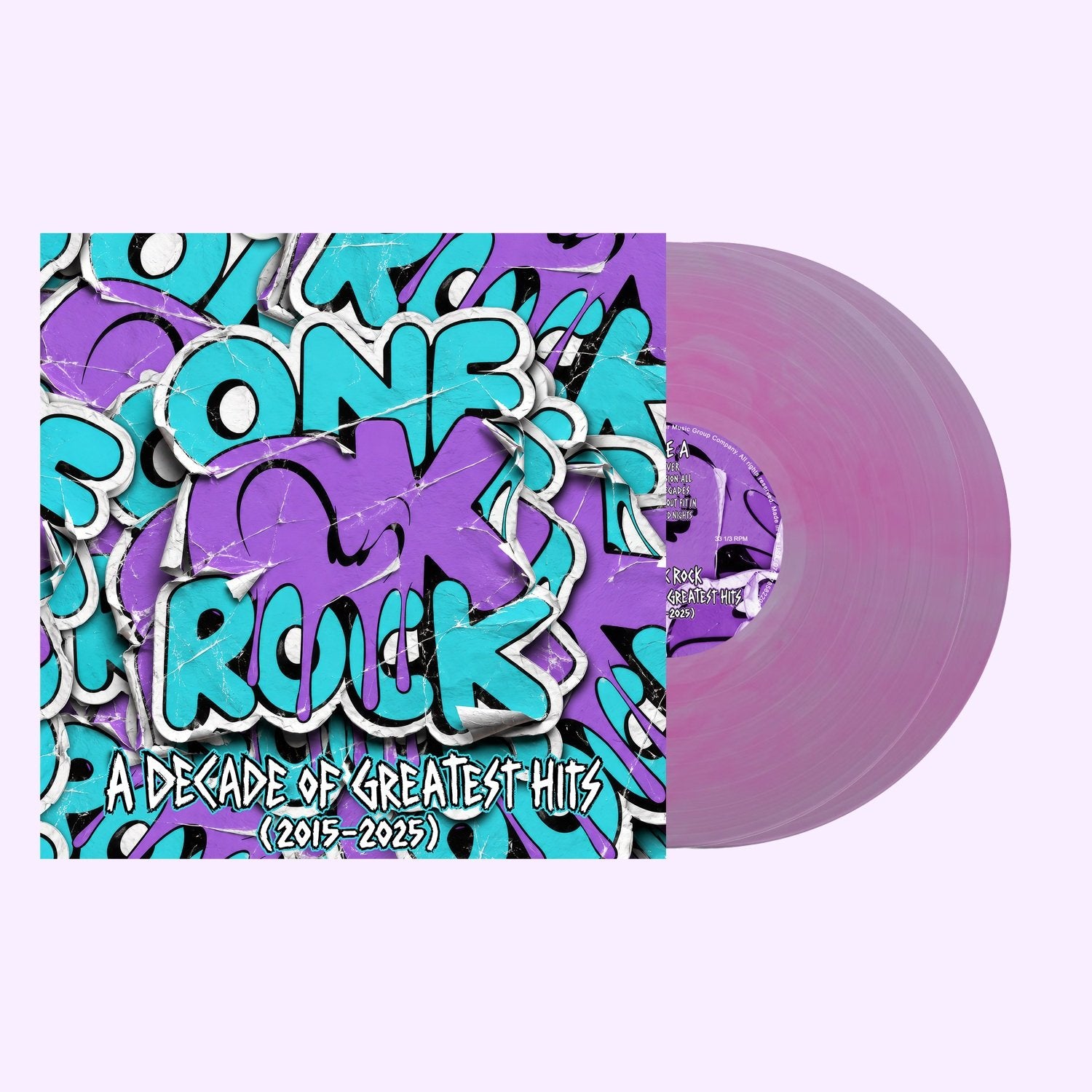 Translucent Pink Galaxy 2LP
