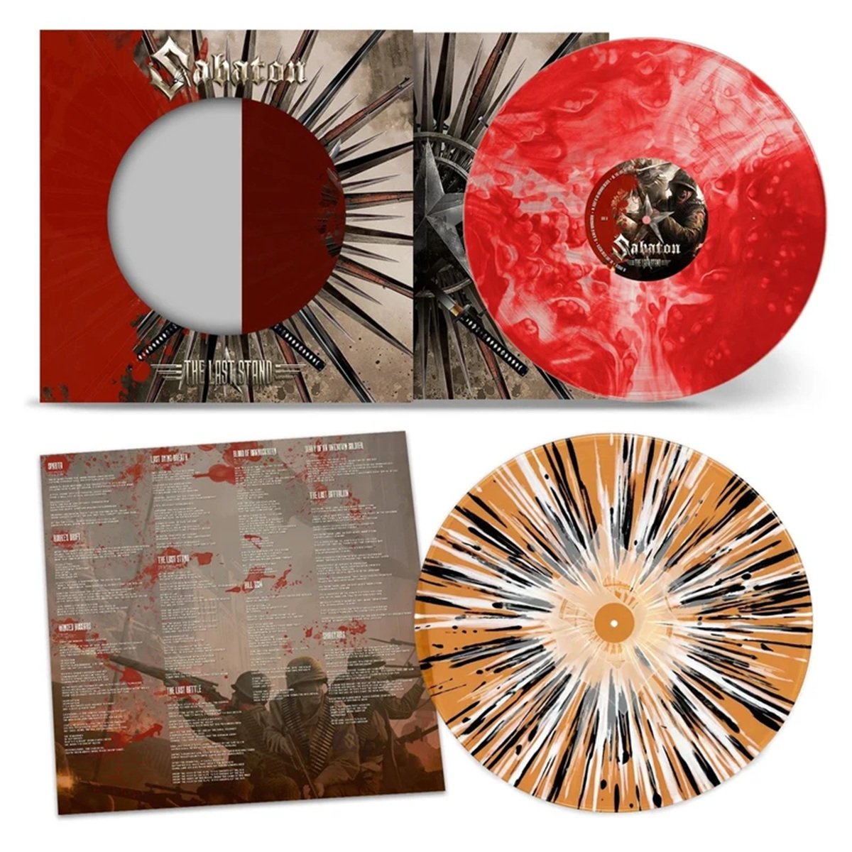 Bloodstone Marbled & Spartan Sunset 2LP