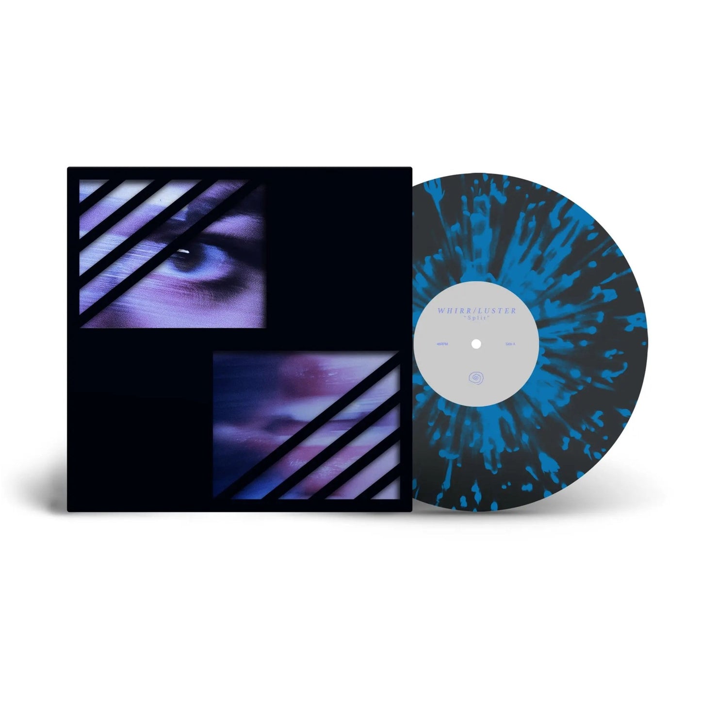 Black Ice with Blue Splatter 12" EP