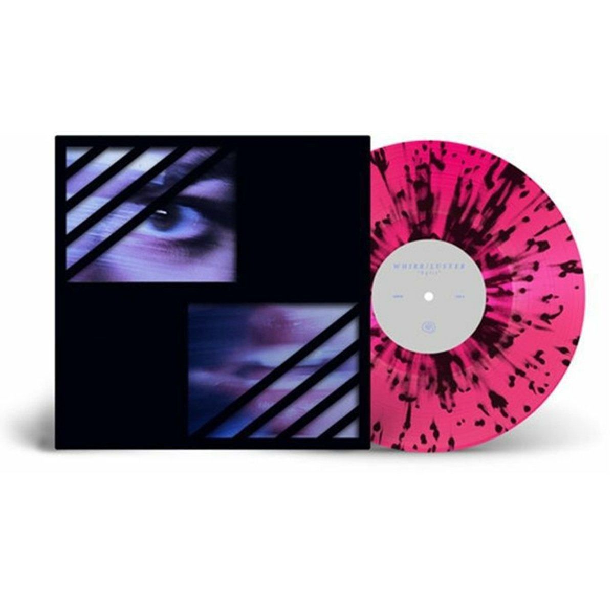 Magenta with Black Splatter 12" EP