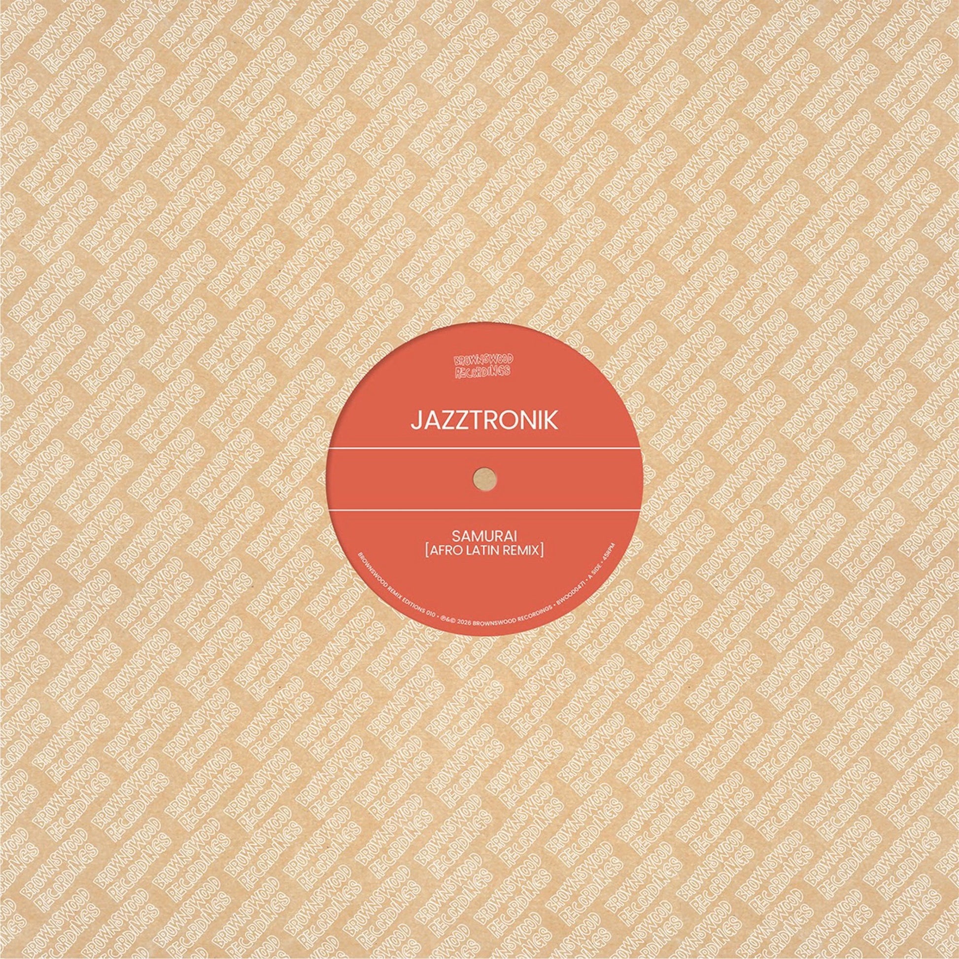 Jazztronik - Brownswood Remix Editions 010 - SAMURAI Remixes