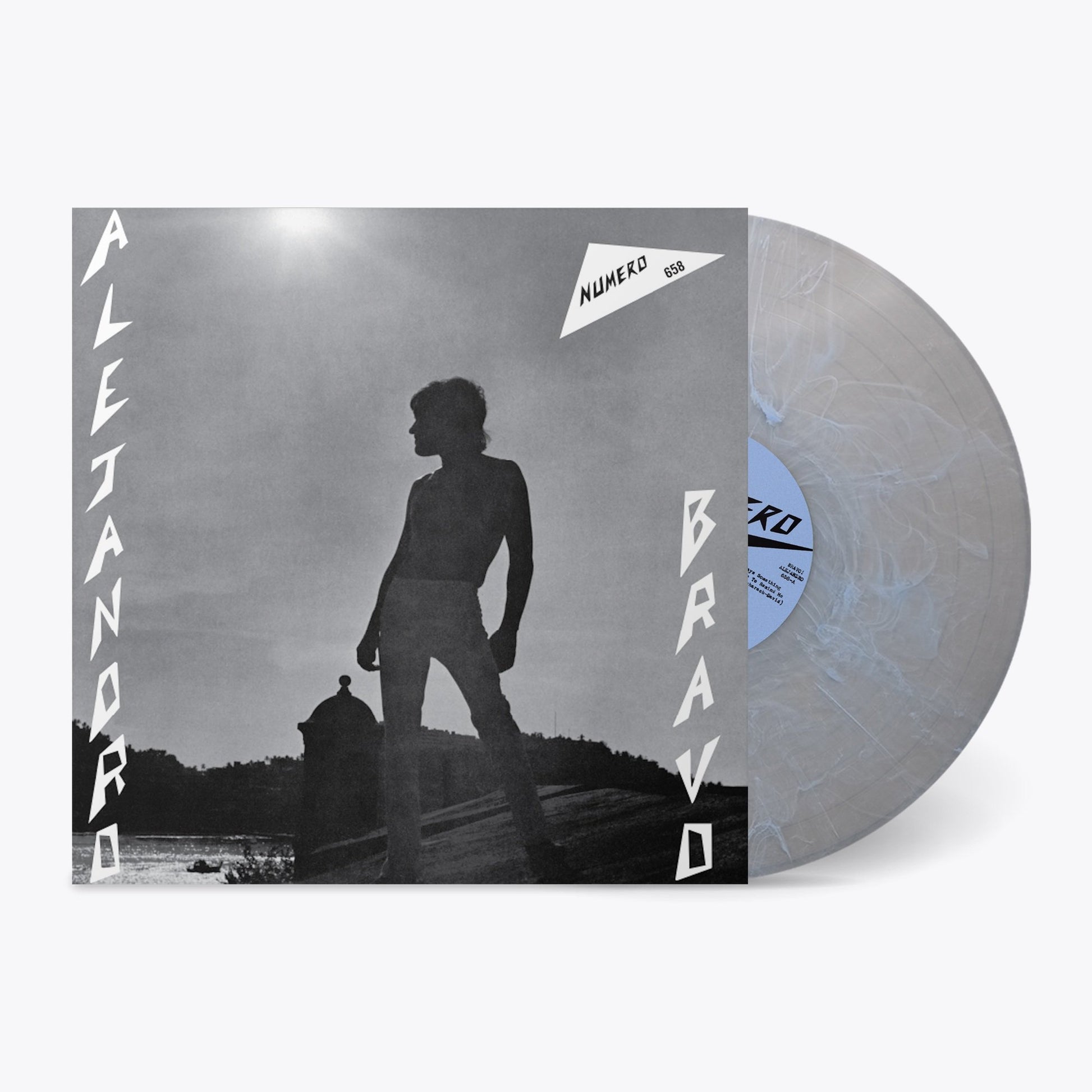 Natural with Blue Swirl LP