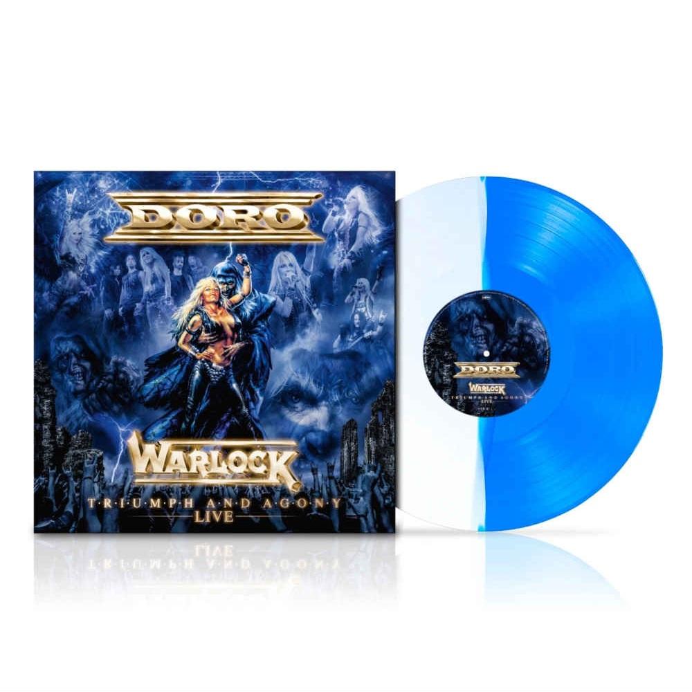 Blue & White Split LP