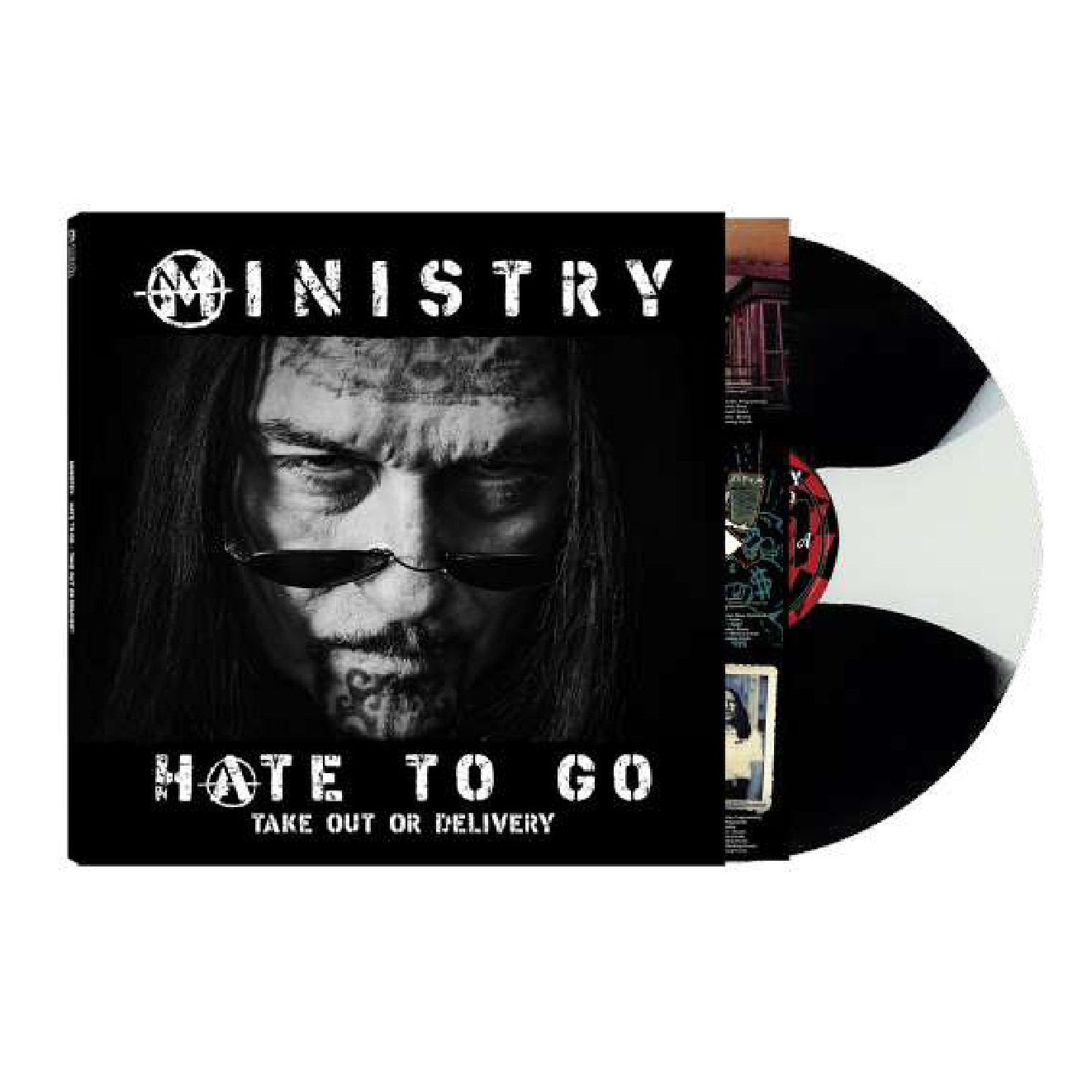 Black & White Butterfly Burst LP