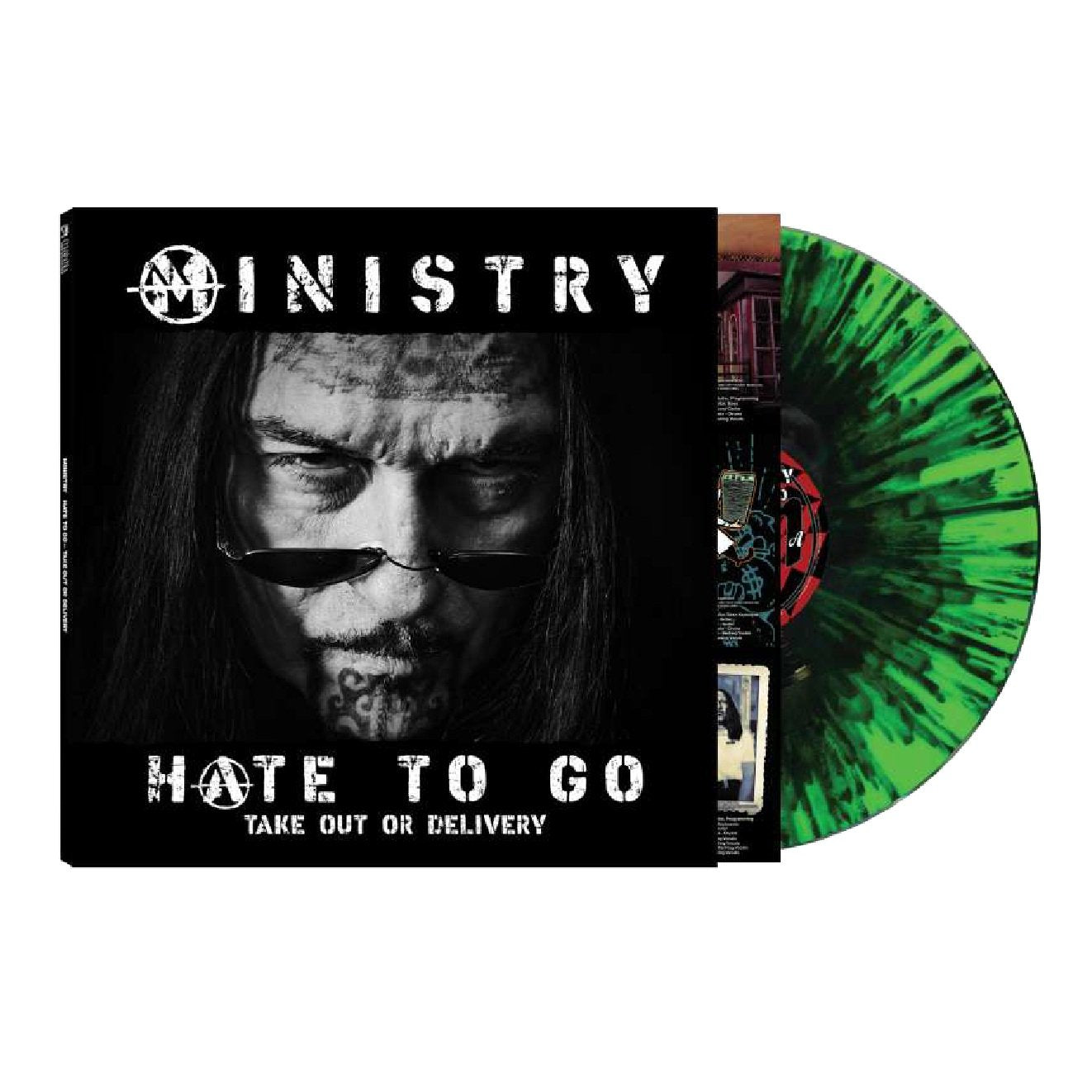 Black & Green Splatter LP