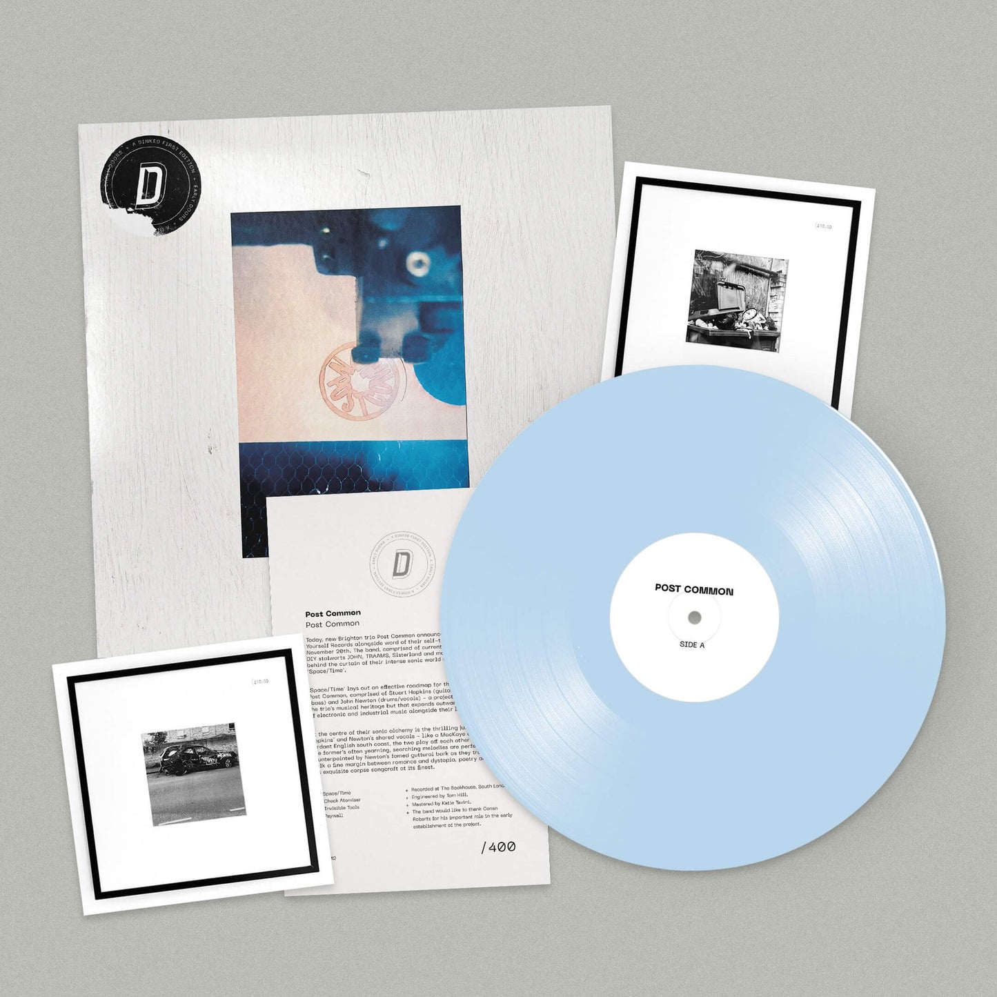 Dinked Edition -  ‘Ice Plume Blue’ LP + Art Cards + Signed Insert 