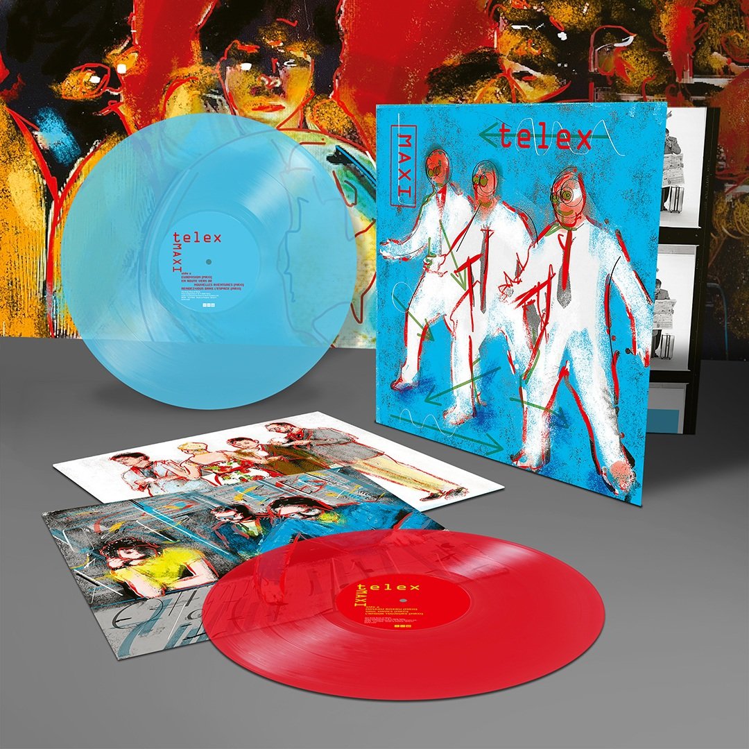 Transparent Red & Blue 2LP