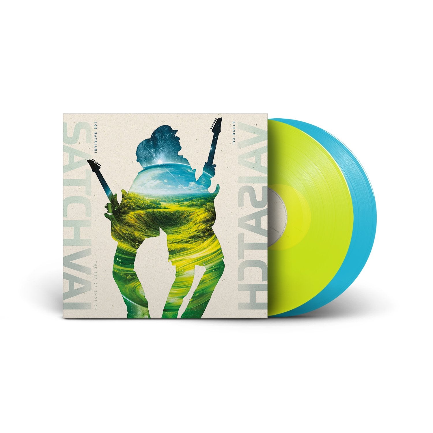 Transparent Neon Yellow & Transparent Turquoise 2LP