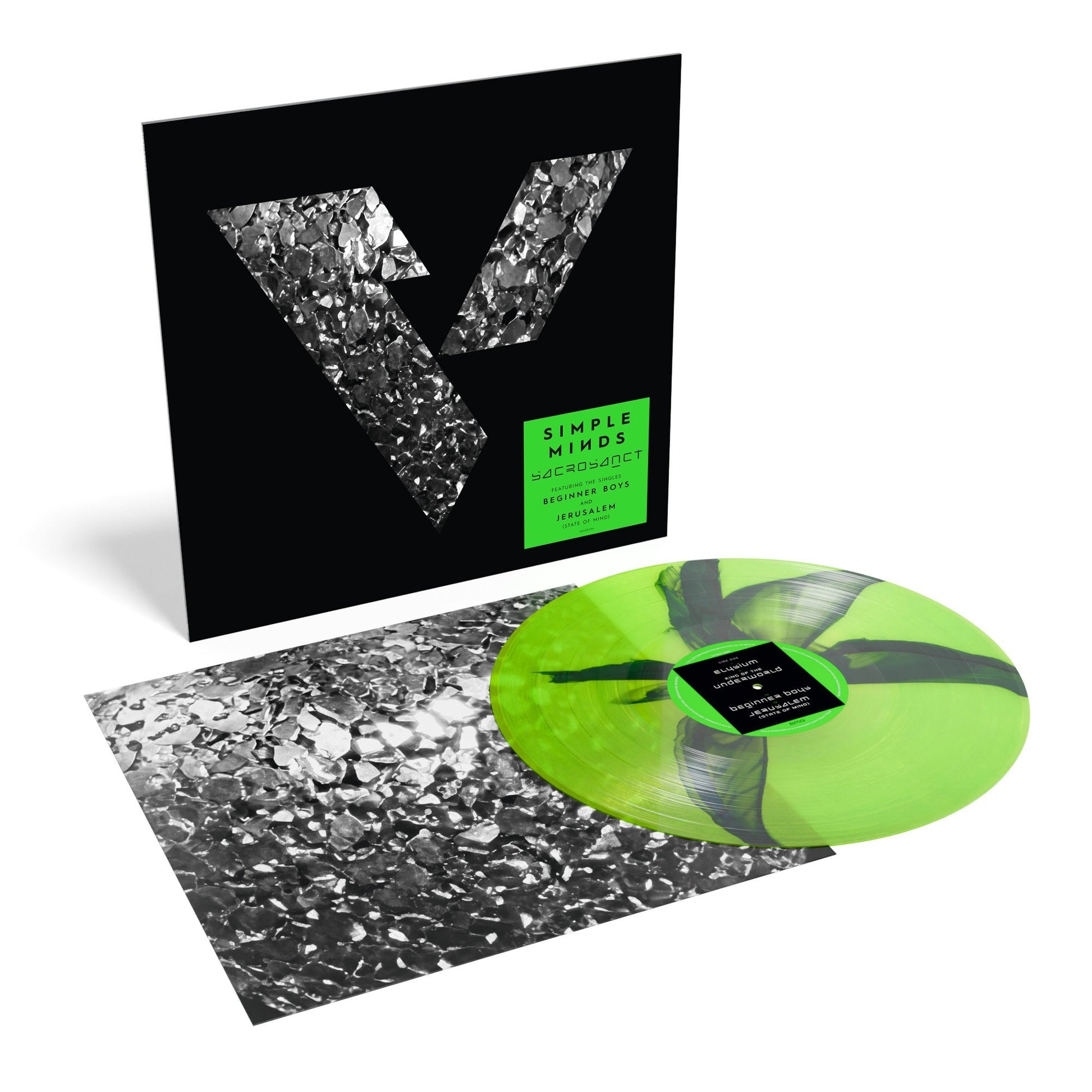 Green & Black Inkplosion LP