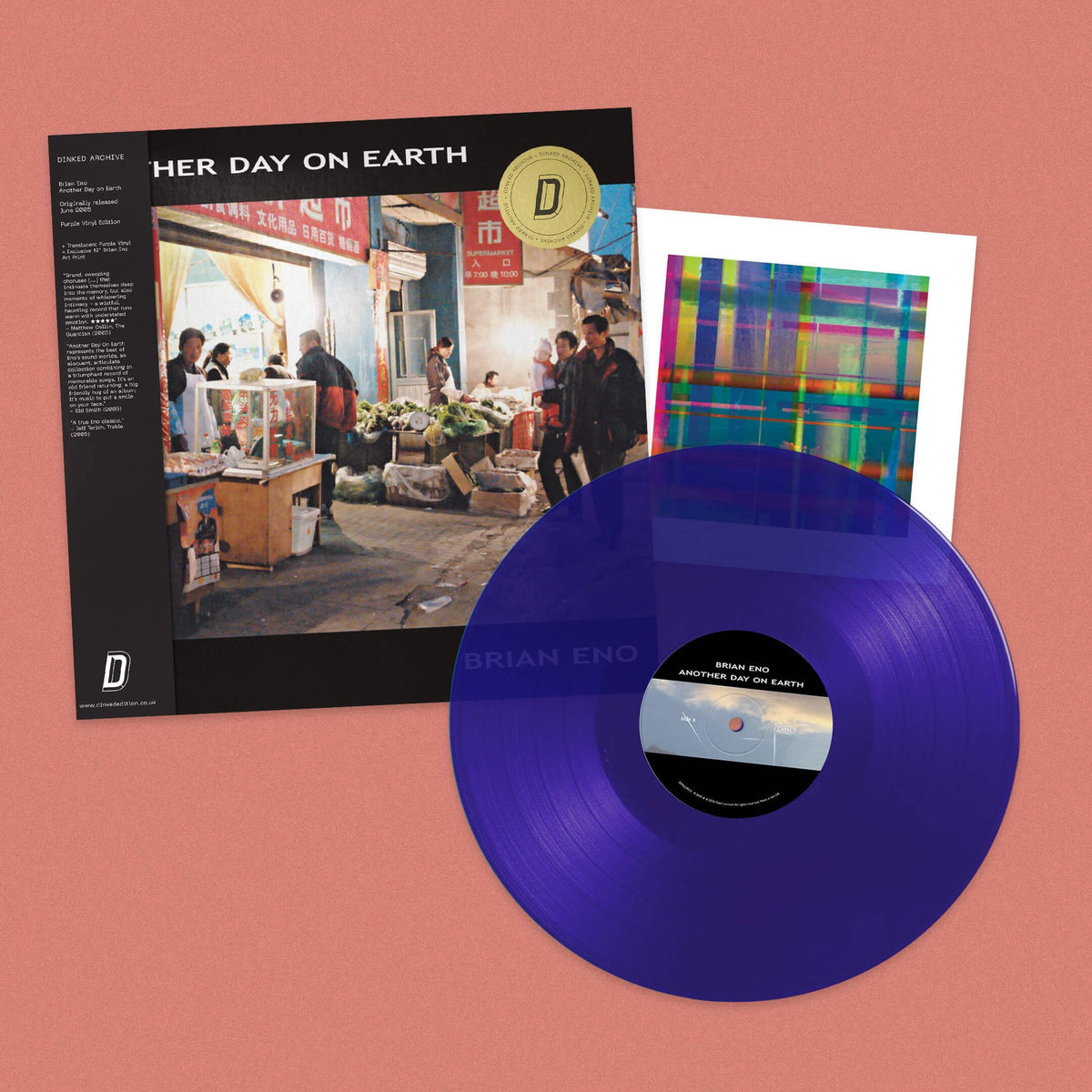 Dinked Archive Edition - Translucent Purple LP + Art Print