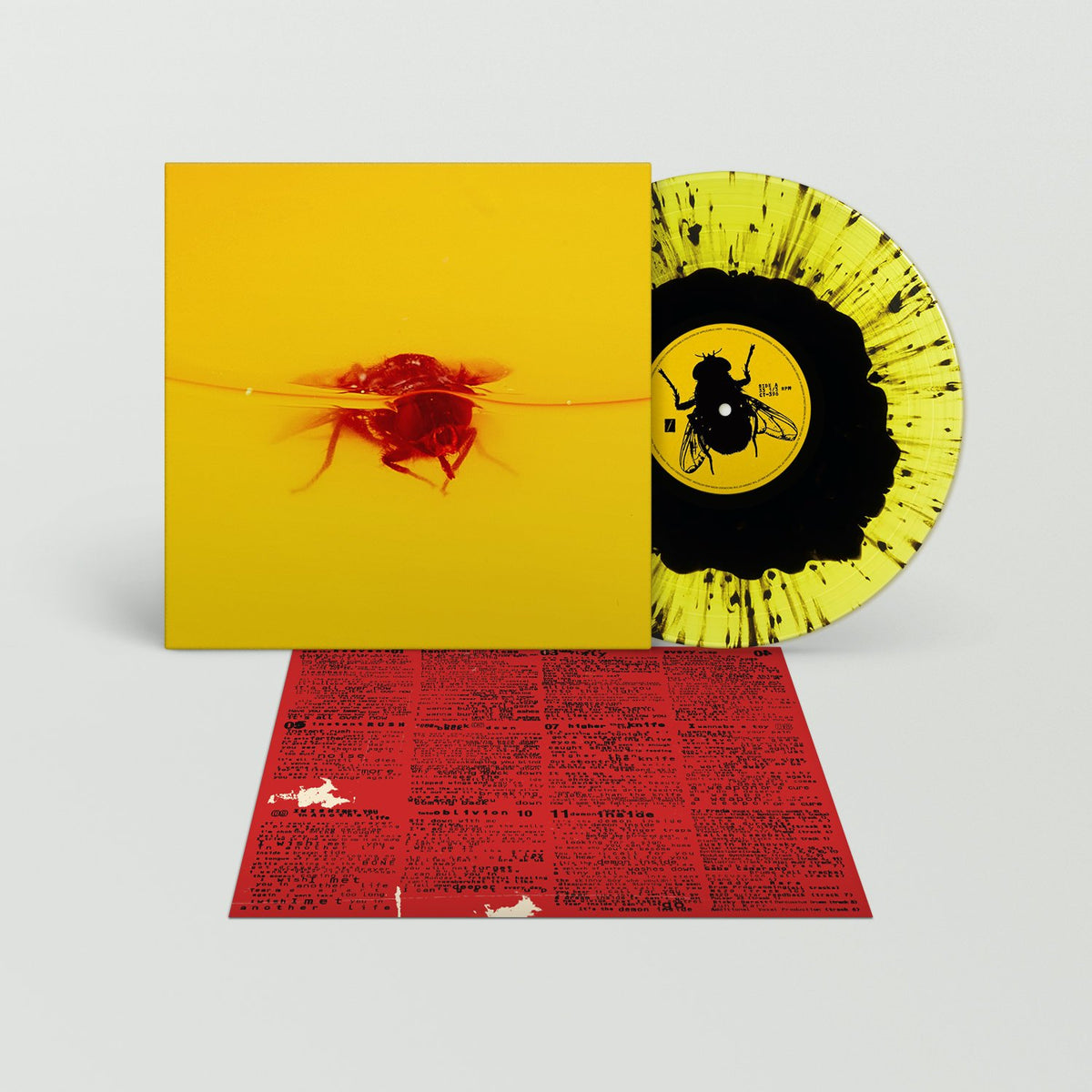 Radioactive Yellow/Black LP