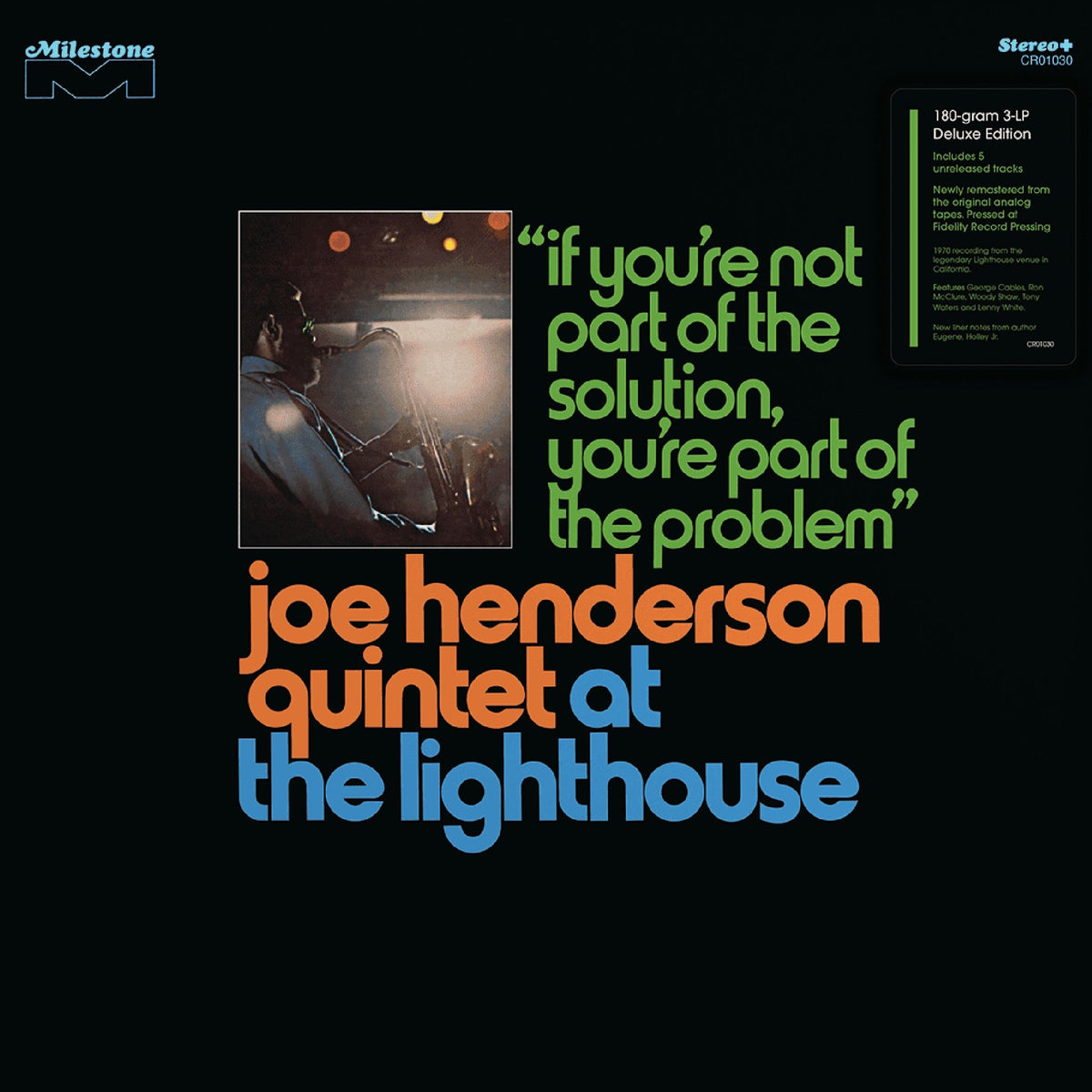 Henderson, Joe Quintet - At The Lighthouse: If You're Not Part Of The Solution, You're Part Of The Problem