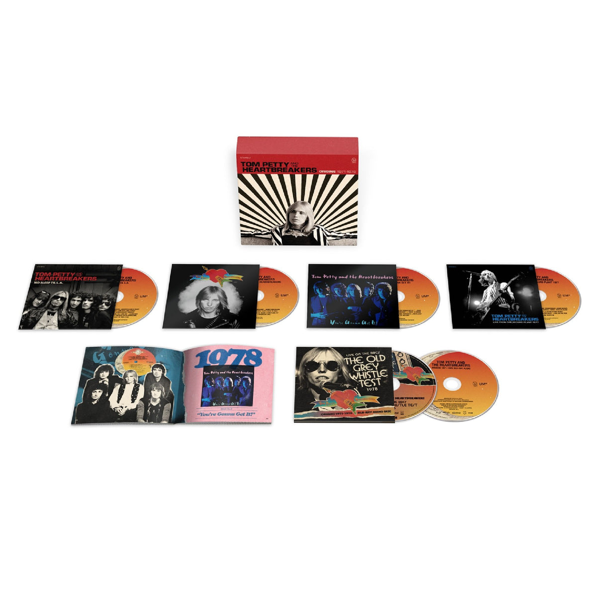 4CD + DVD + Blu-Ray