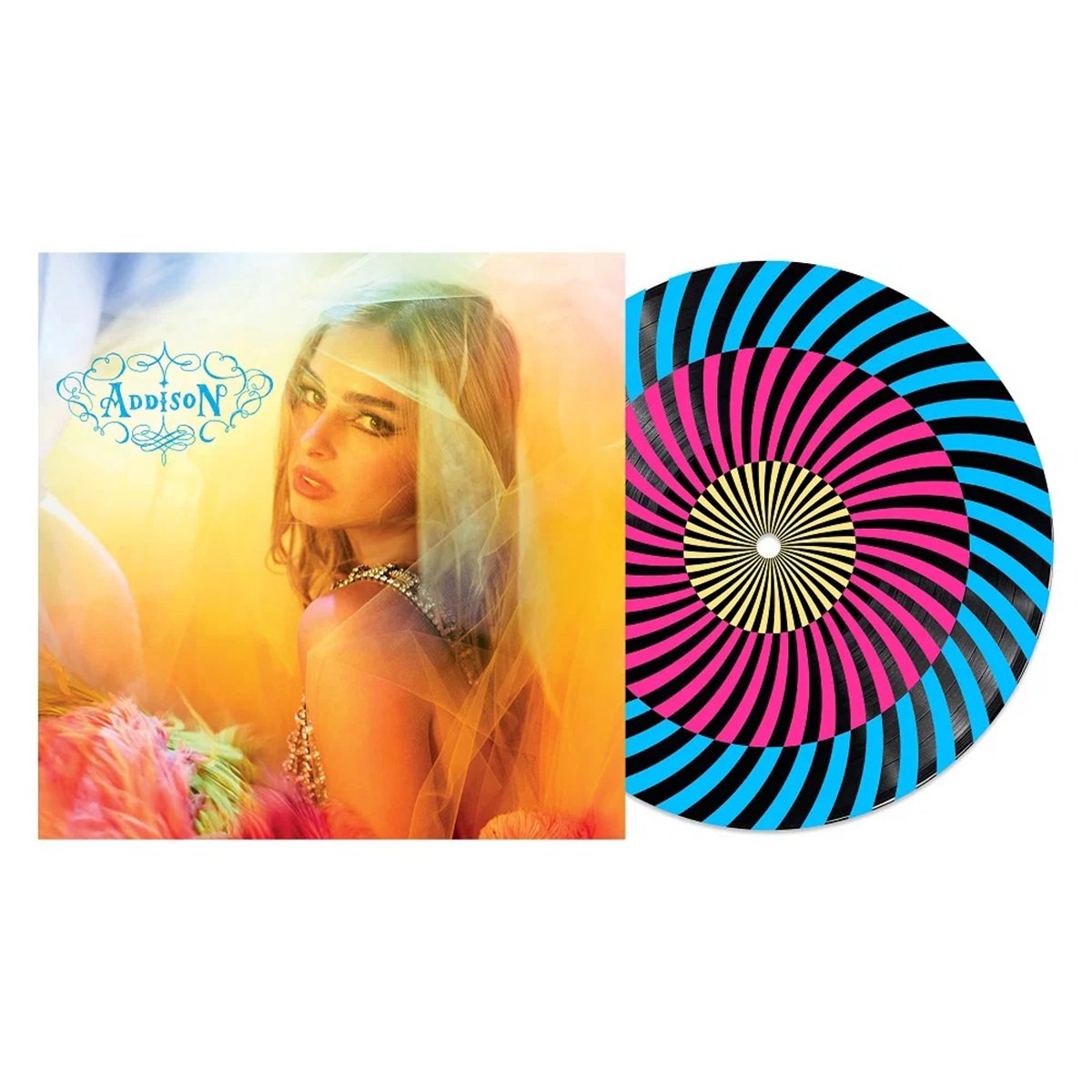 *Fame And Glory Edition* Hypnotic Multi-Colour Swirl LP