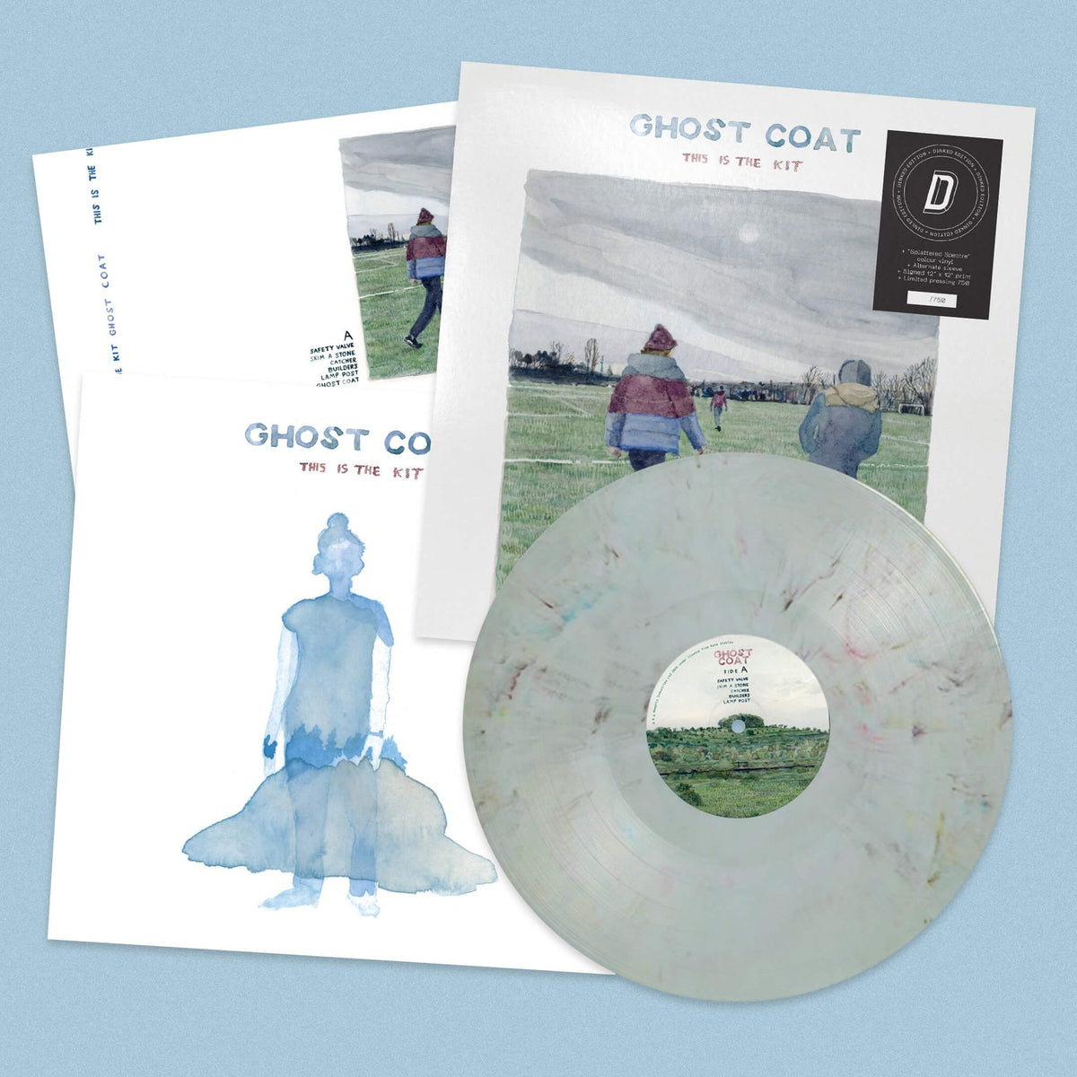 Dinked Edition - “Splattered Spectre” Colour LP + Signed Print 
