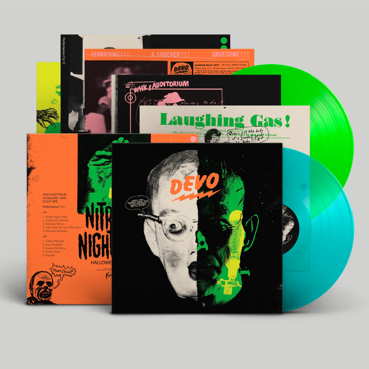 Cool Ghoul (Translucent Green + Blue) 2LP