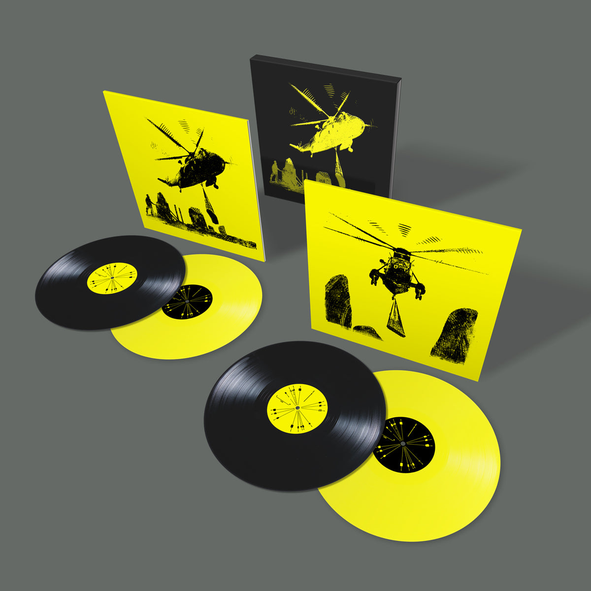 Yellow & Black 4LP Boxset