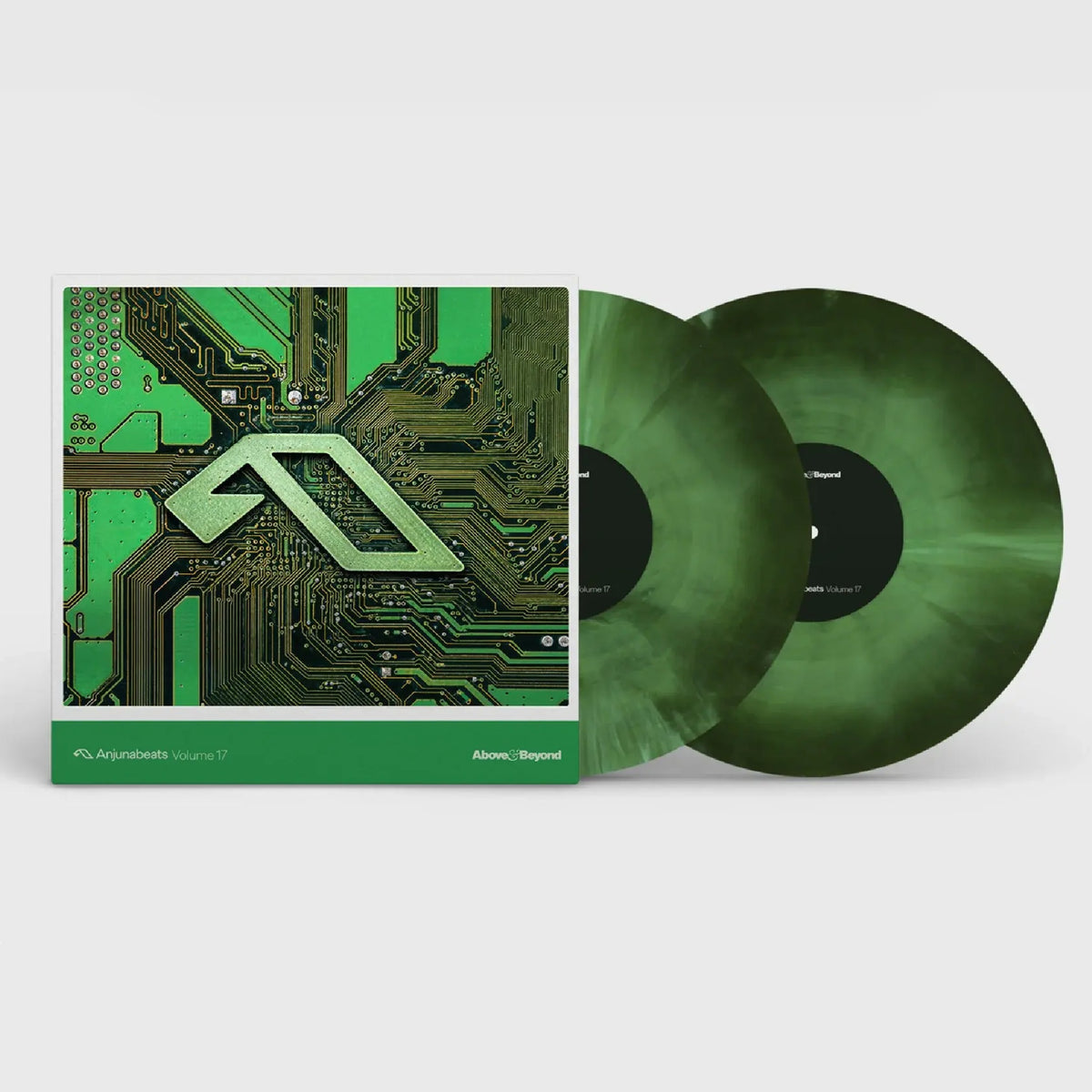 Green & Black Marble 2LP