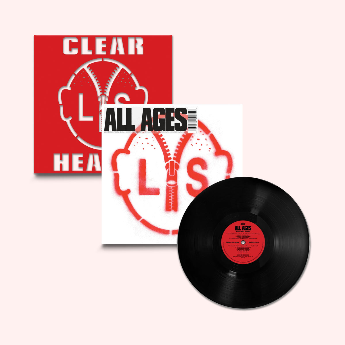 Black LP + Stencil Insert