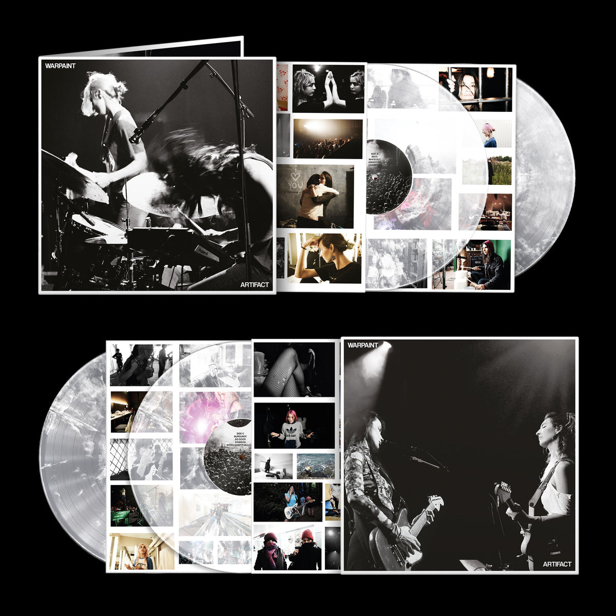 Clear/White Marble 2LP