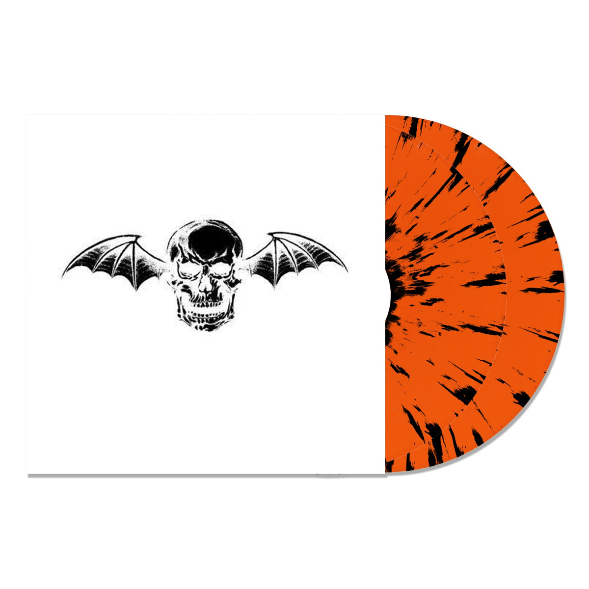 Orange with Black Splatter 2LP
