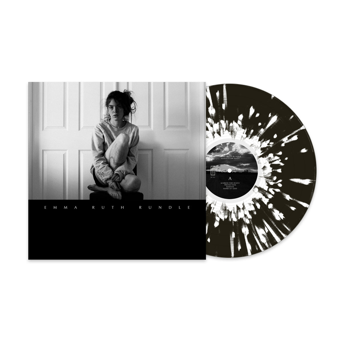 Black Ice with White Splatter LP