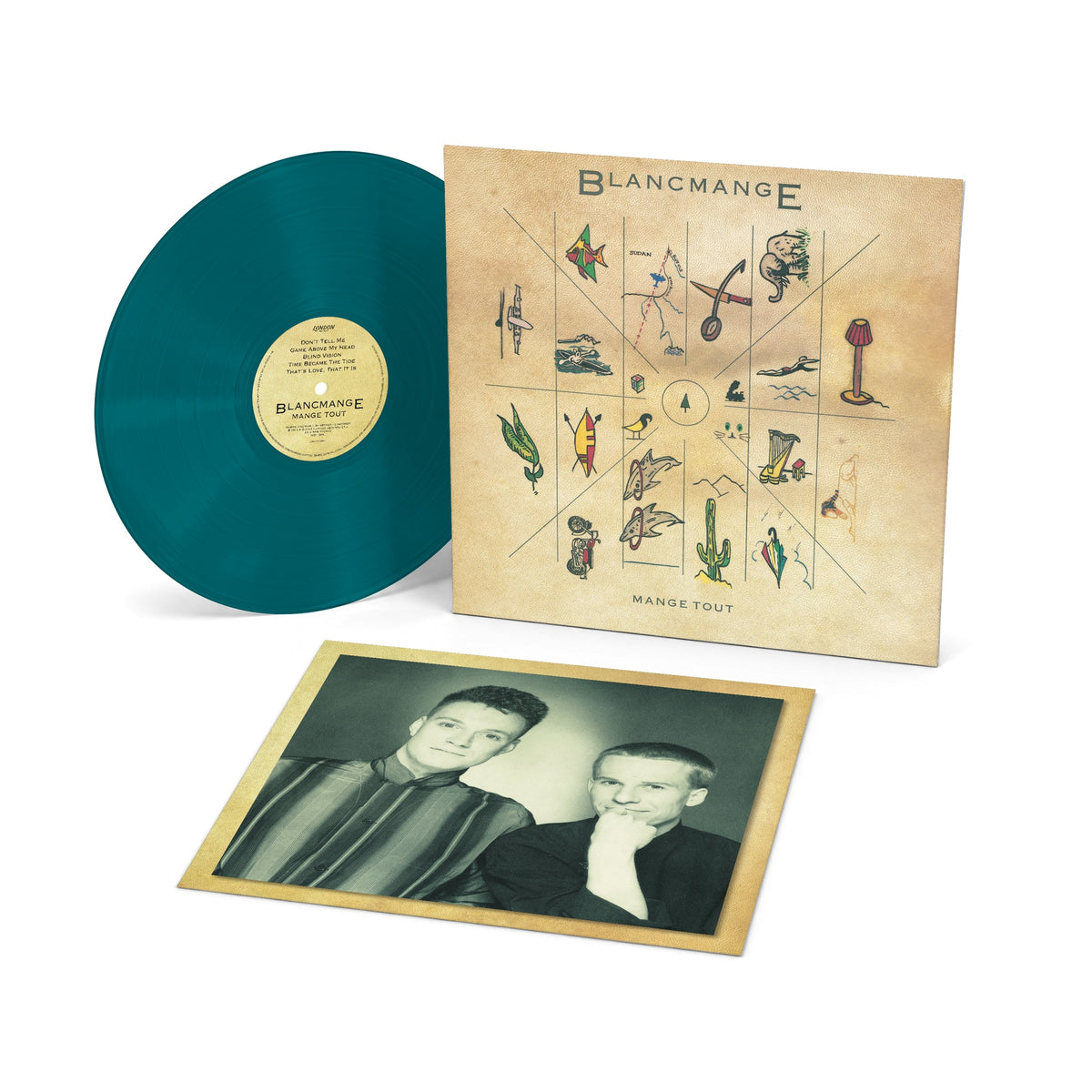 Clear Petrol Green LP