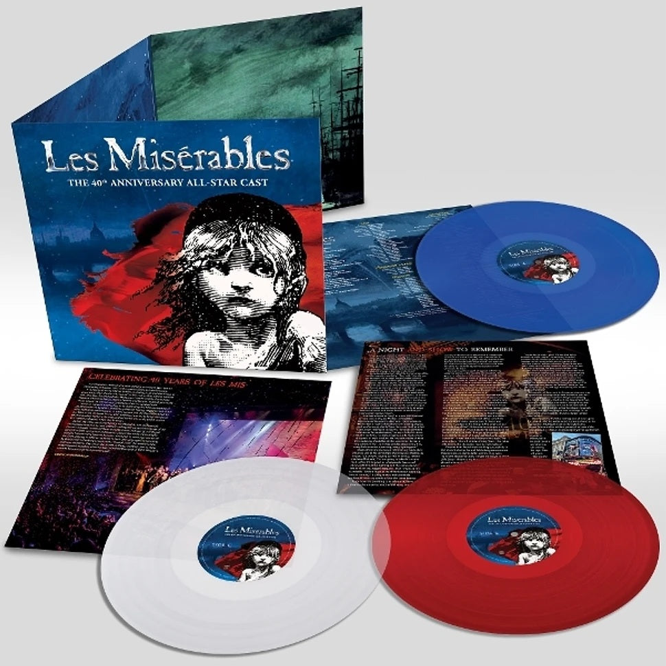 Red, Blue & White Tricolour 3LP