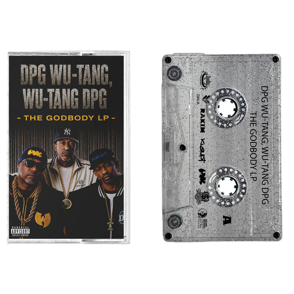 Silver Glitter Cassette