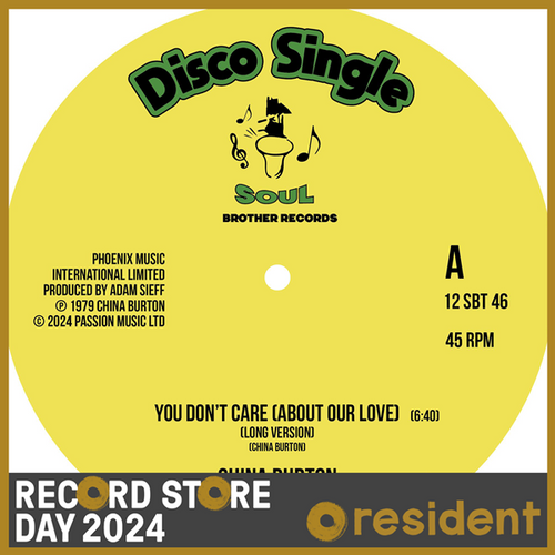 Burton, China - You Don't Care (About Our Love) (Rsd 24)