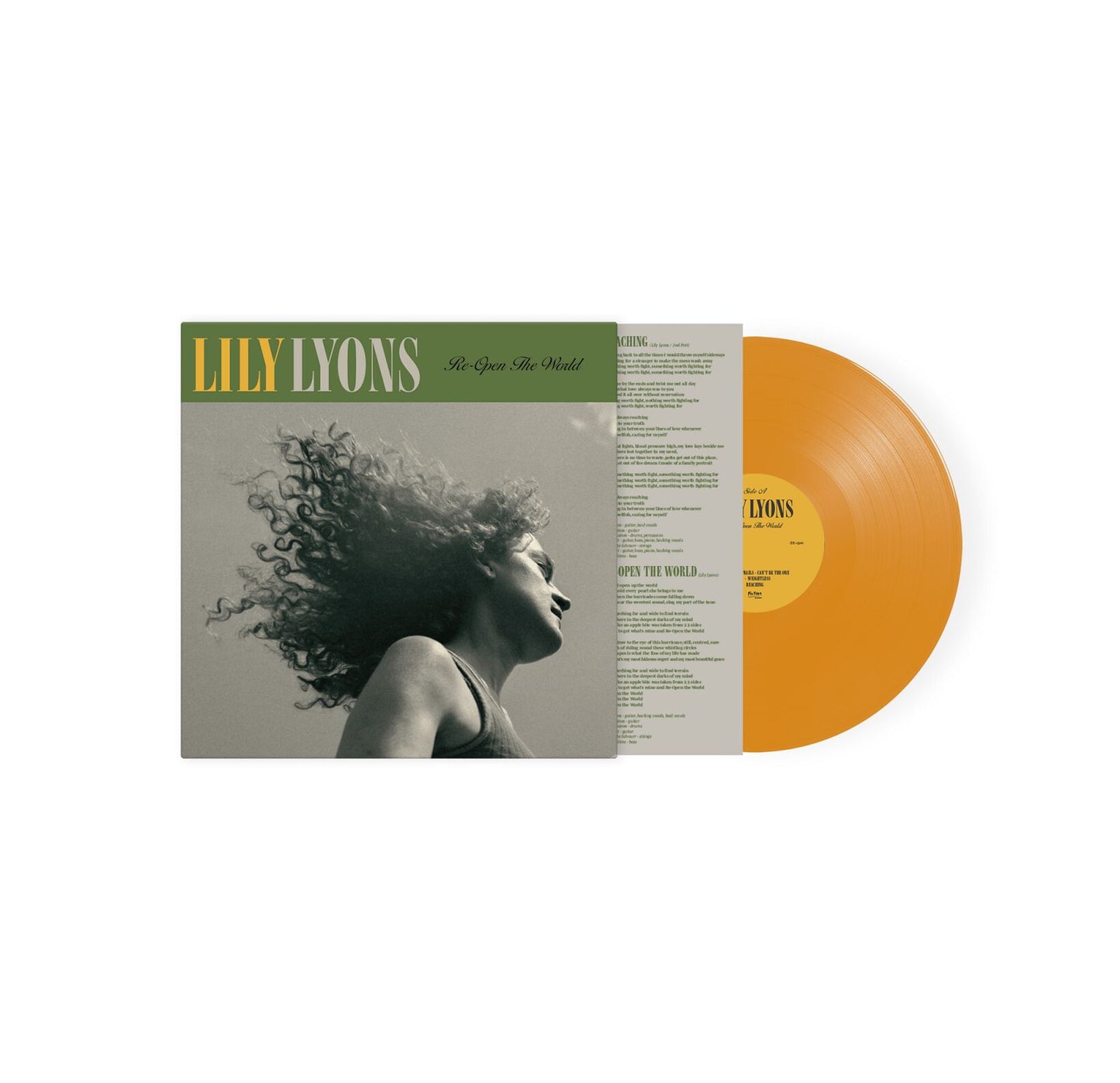 Lyons, Lily - Re-Open The World