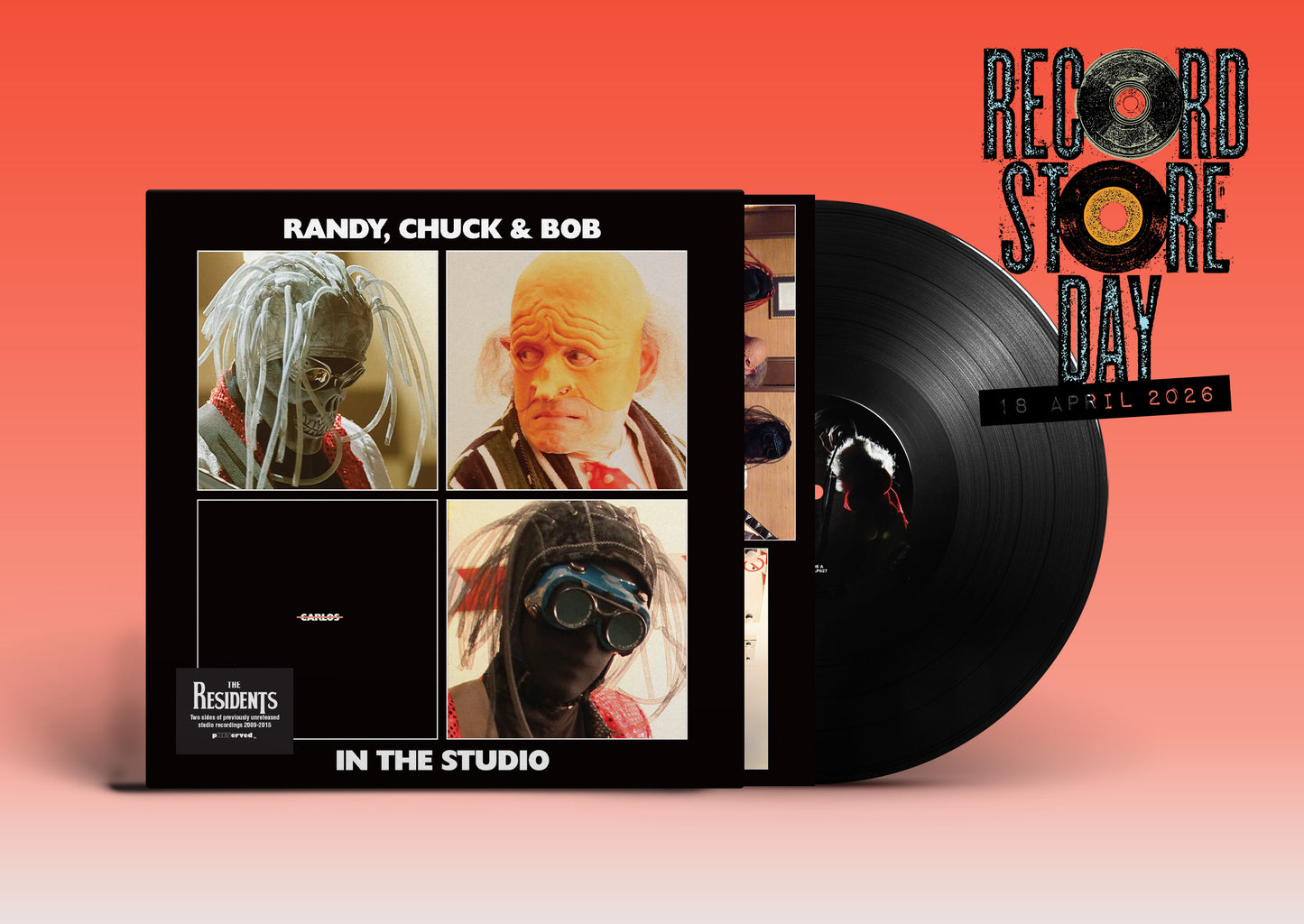 Residents, The - The Residents present Randy, Chuck & Bob In The Studio (RSD 2026)