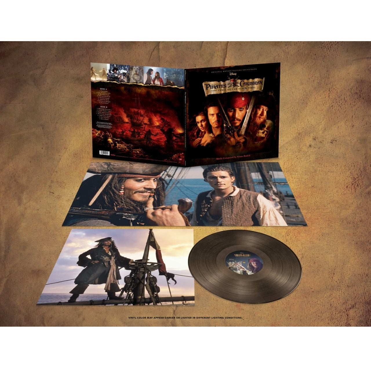 Pirates of the Caribbean: The Curse of the Black Pearl (OST) - Music Composed By Klaus Badelt (2025 Reissue)