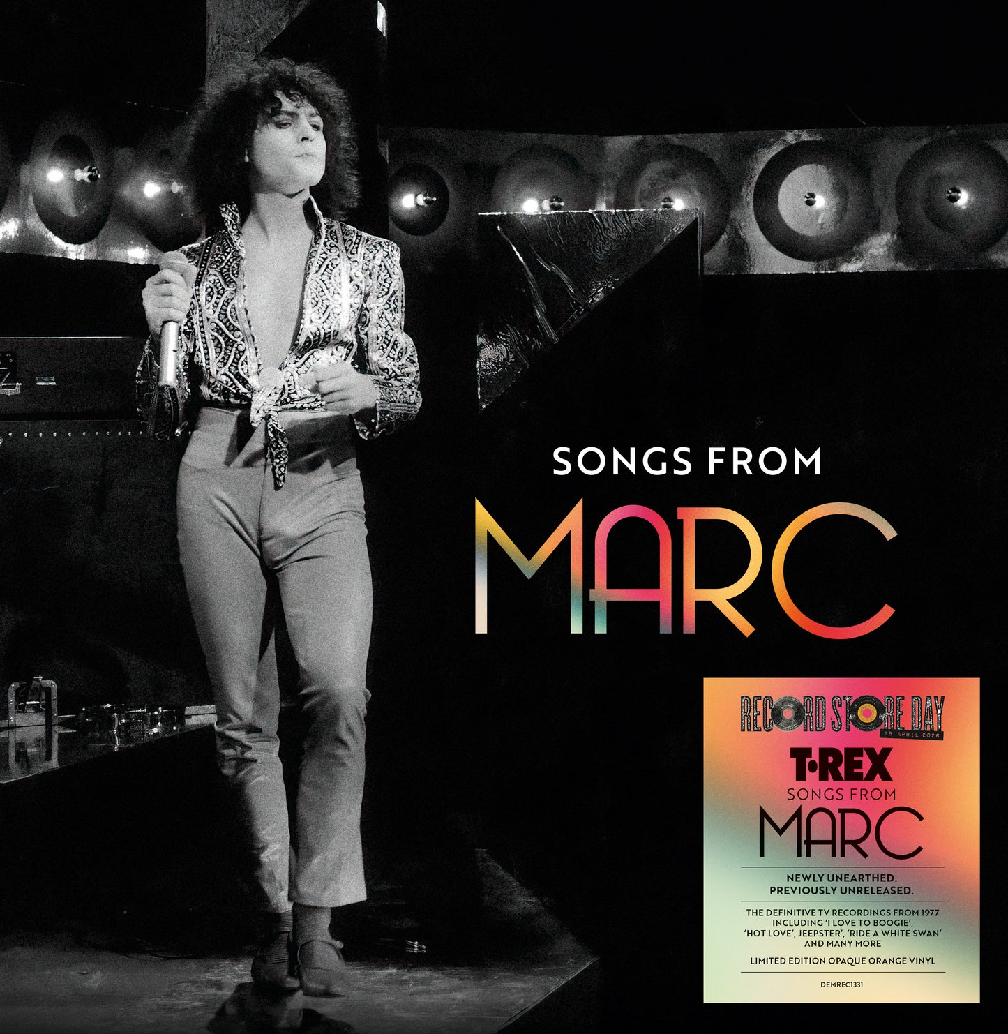T. Rex - Songs from "MARC" (First Time On Vinyl! | RSD 2026)