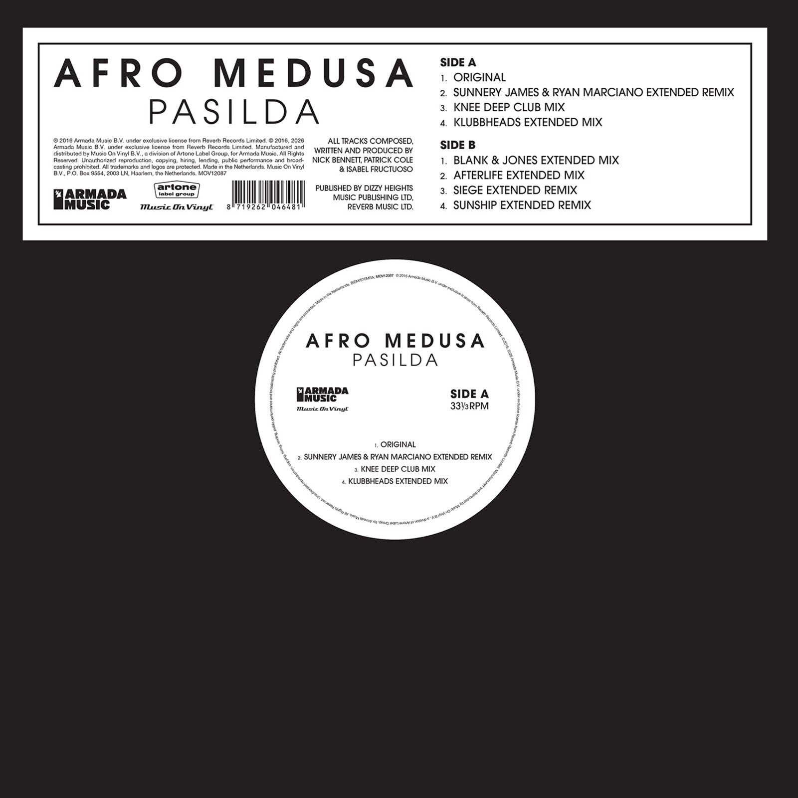 Afro Medusa - Pasilda