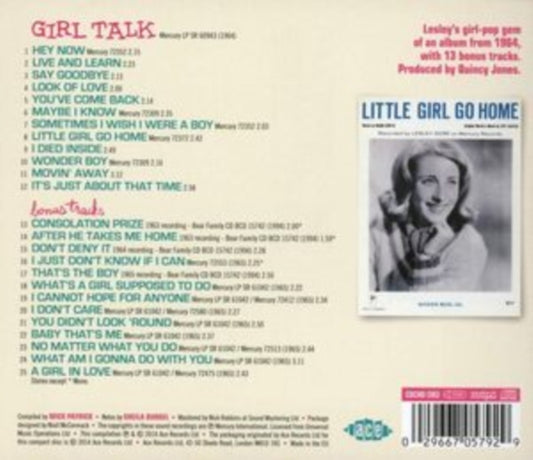 Gore, Lesley - Girl Talk With Bonus Tracks