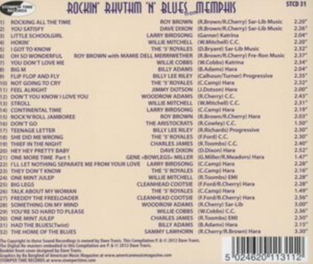 Rockin' Rhythm'n'Blues From Memphis - Rockin' Rhythm'n'Blues From Memphis